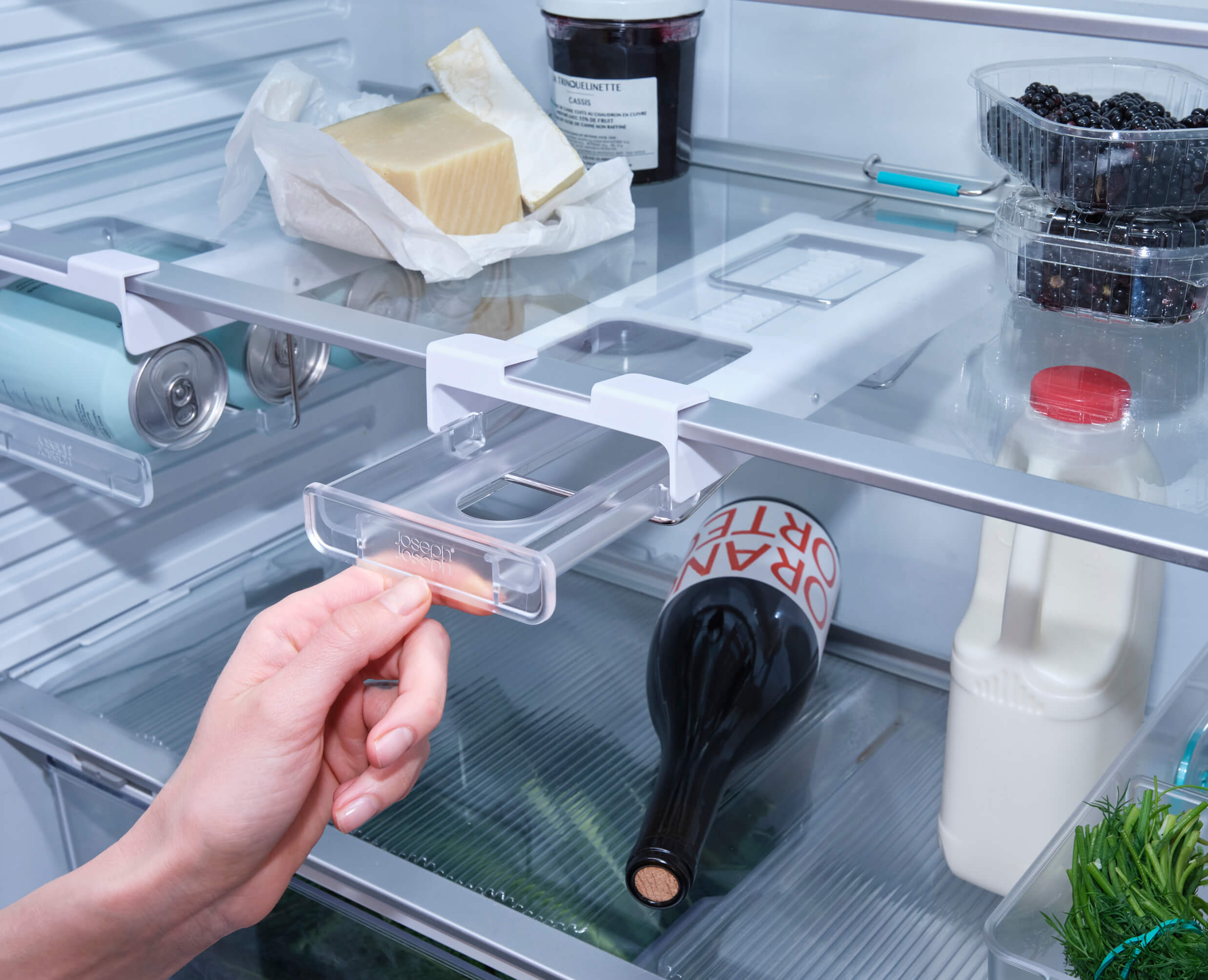 joseph-joseph-fridgestore-pack-of-2-under-shelf-bottle-holders image 5