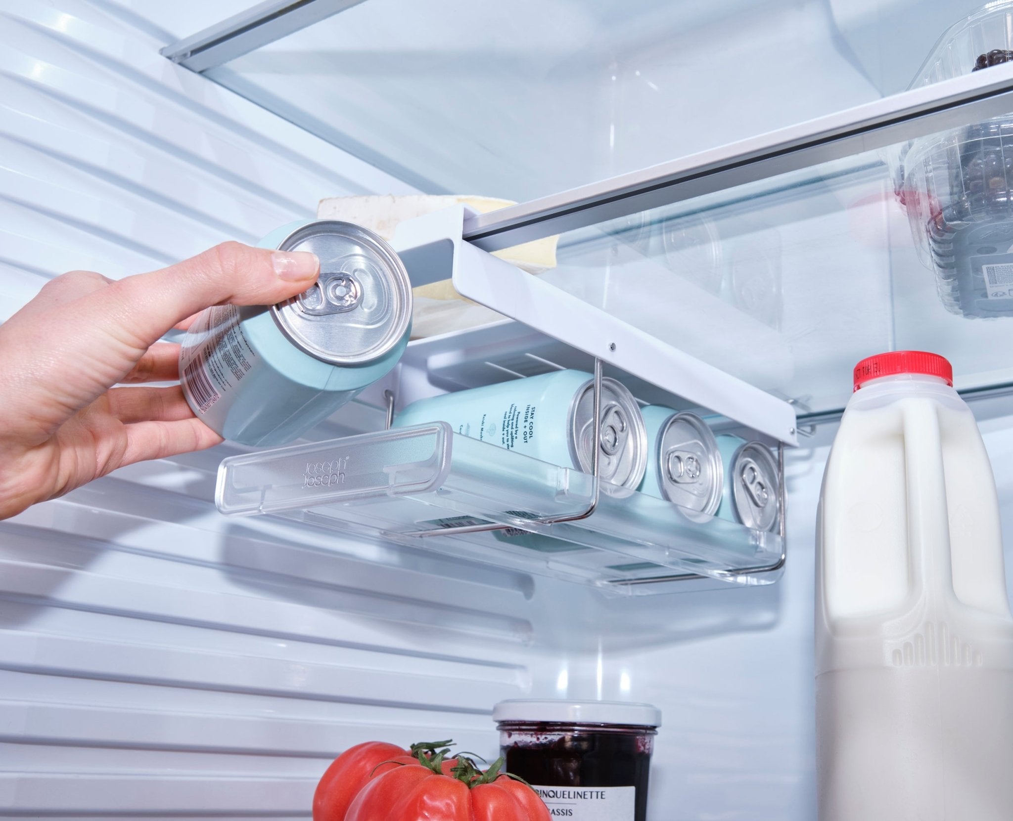 joseph-joseph-fridgestore-pack-of-2-under-shelf-can-dispensers-holds-8-cans image 4