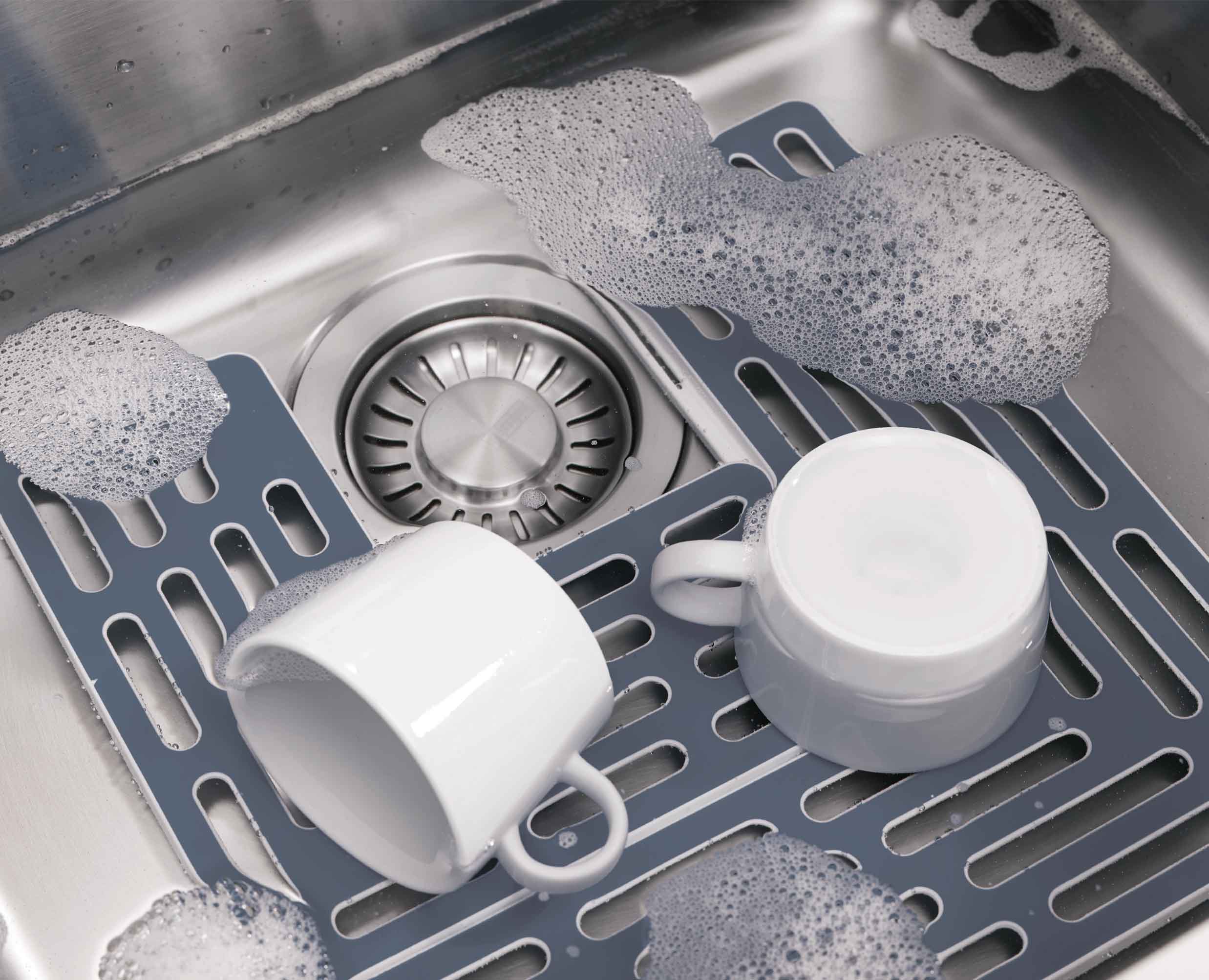 joseph-joseph-sink-saver-grey-adjustable-sink-mat image 3