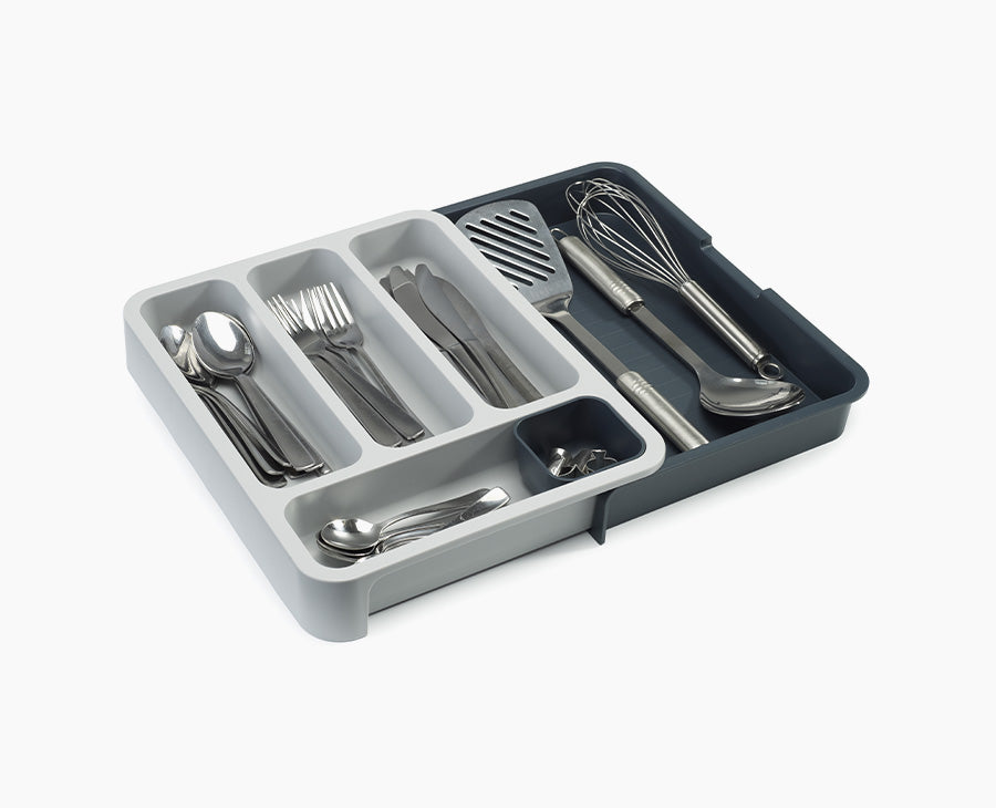 joseph-joseph-drawerstore-expandable-cutlery-tray-grey-adjustable-29-48cm image 1