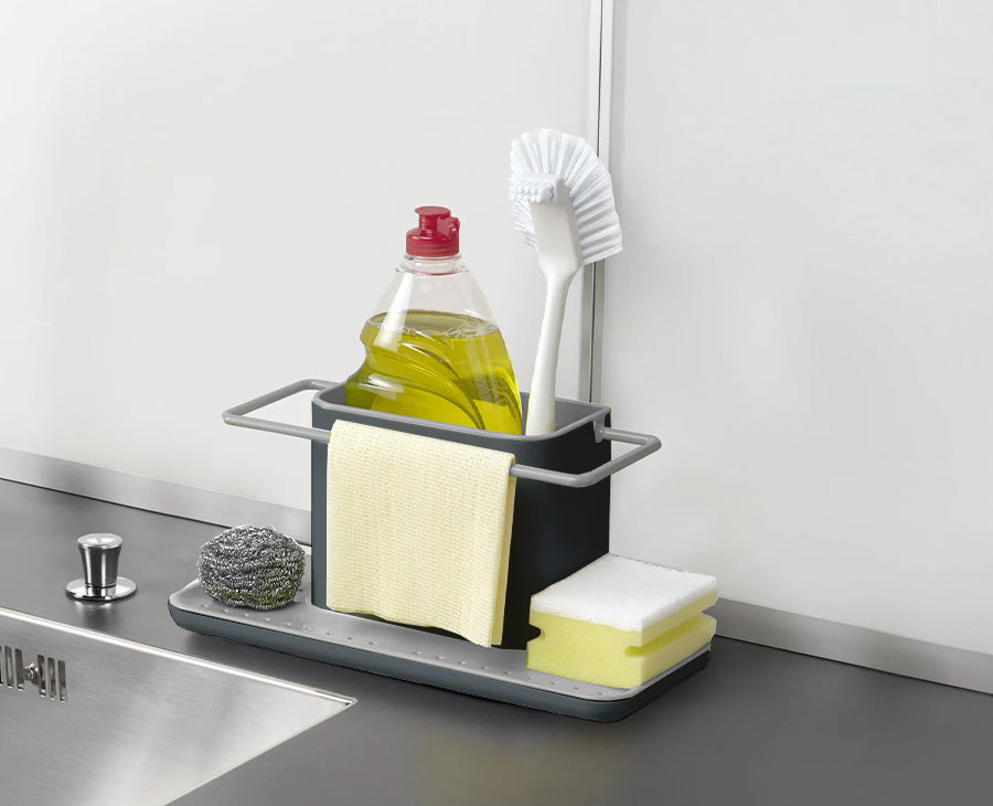 joseph-joseph-caddy-large-grey-kitchen-sink-tidy-organize-your-sink-area-in-styl image 2