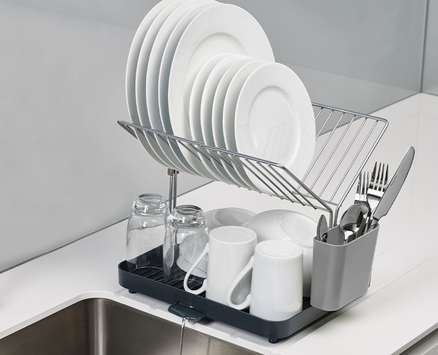 joseph-joseph-y-rack-grey-2-tier-dish-rack image 2