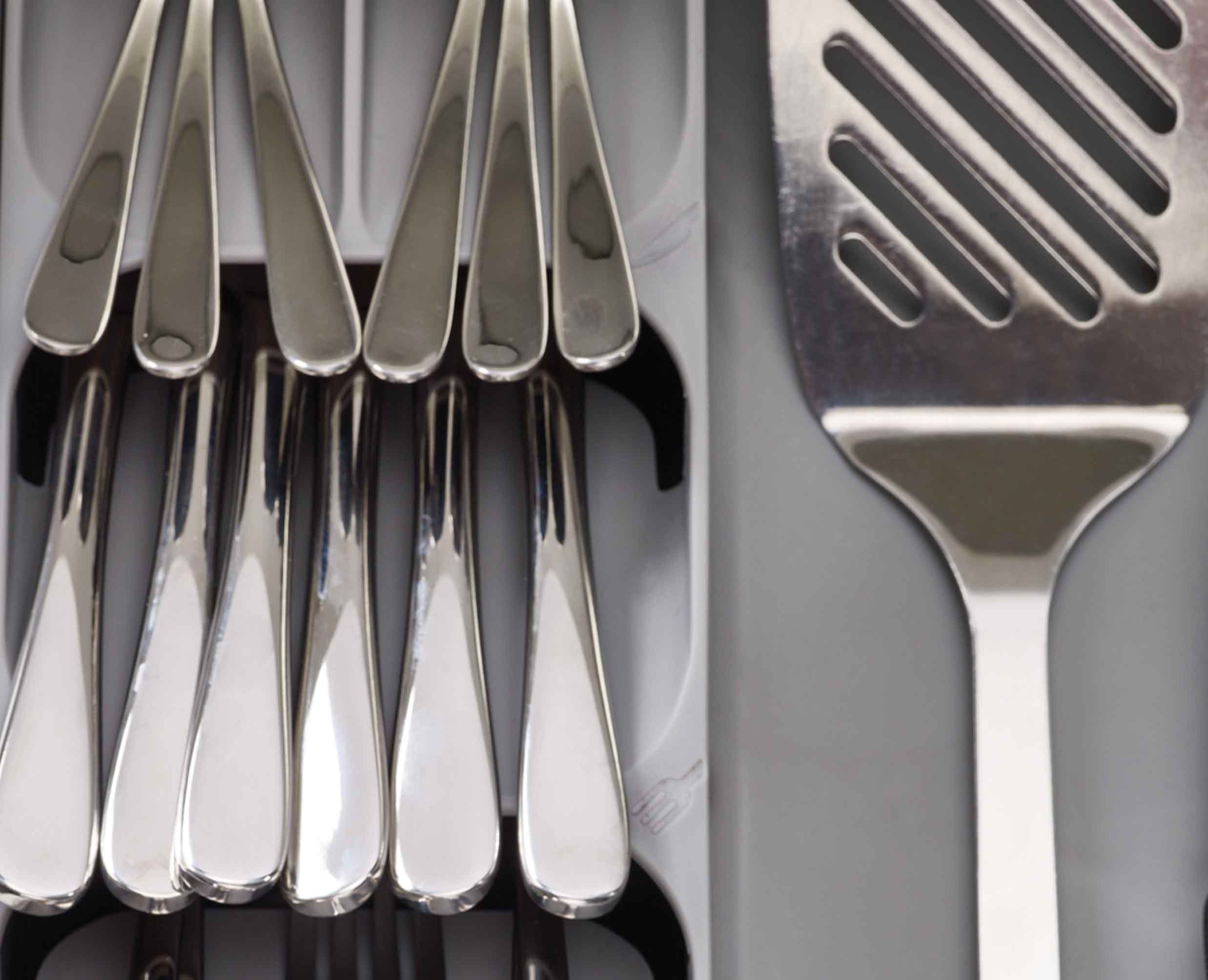 joseph-joseph-drawerstore-grey-cutlery-utensil-gadget-organiser-tiered-design-fo image 5