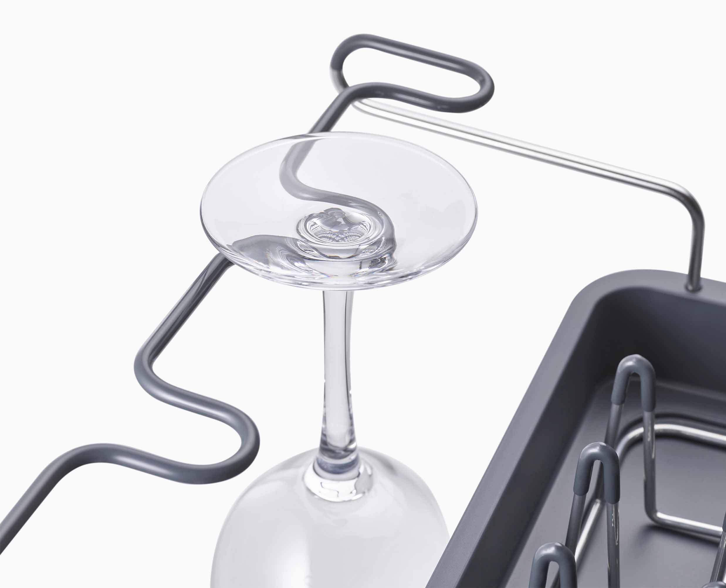 joseph-joseph-excel-stainless-steel-2-tier-dish-rack-high-capacity-drying-with-w image 7