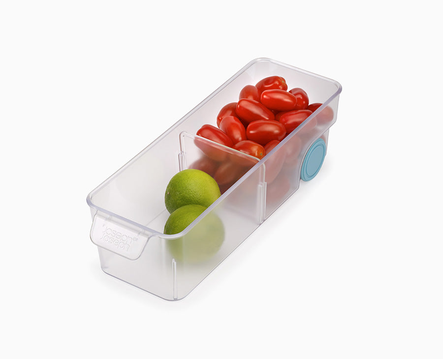 joseph-joseph-fridgestore-compact-clear-storage-bin-drawer-style-with-handle-whe image 1