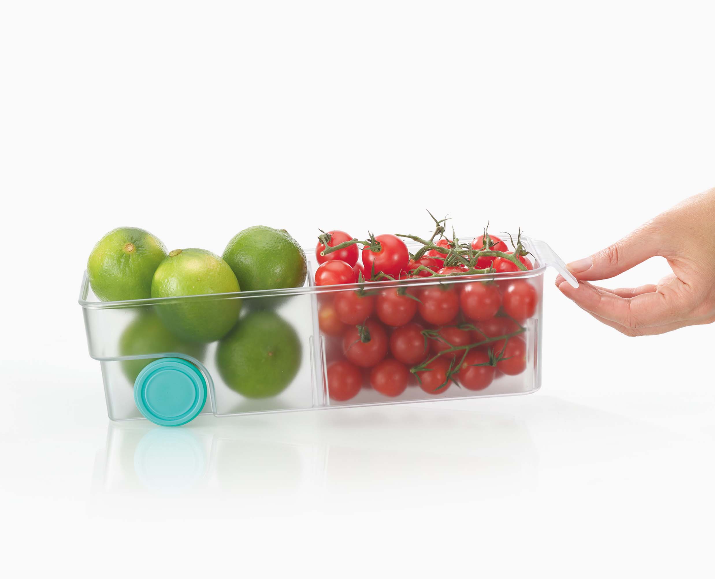 joseph-joseph-fridgestore-compact-clear-storage-bin-drawer-style-with-handle-whe image 5