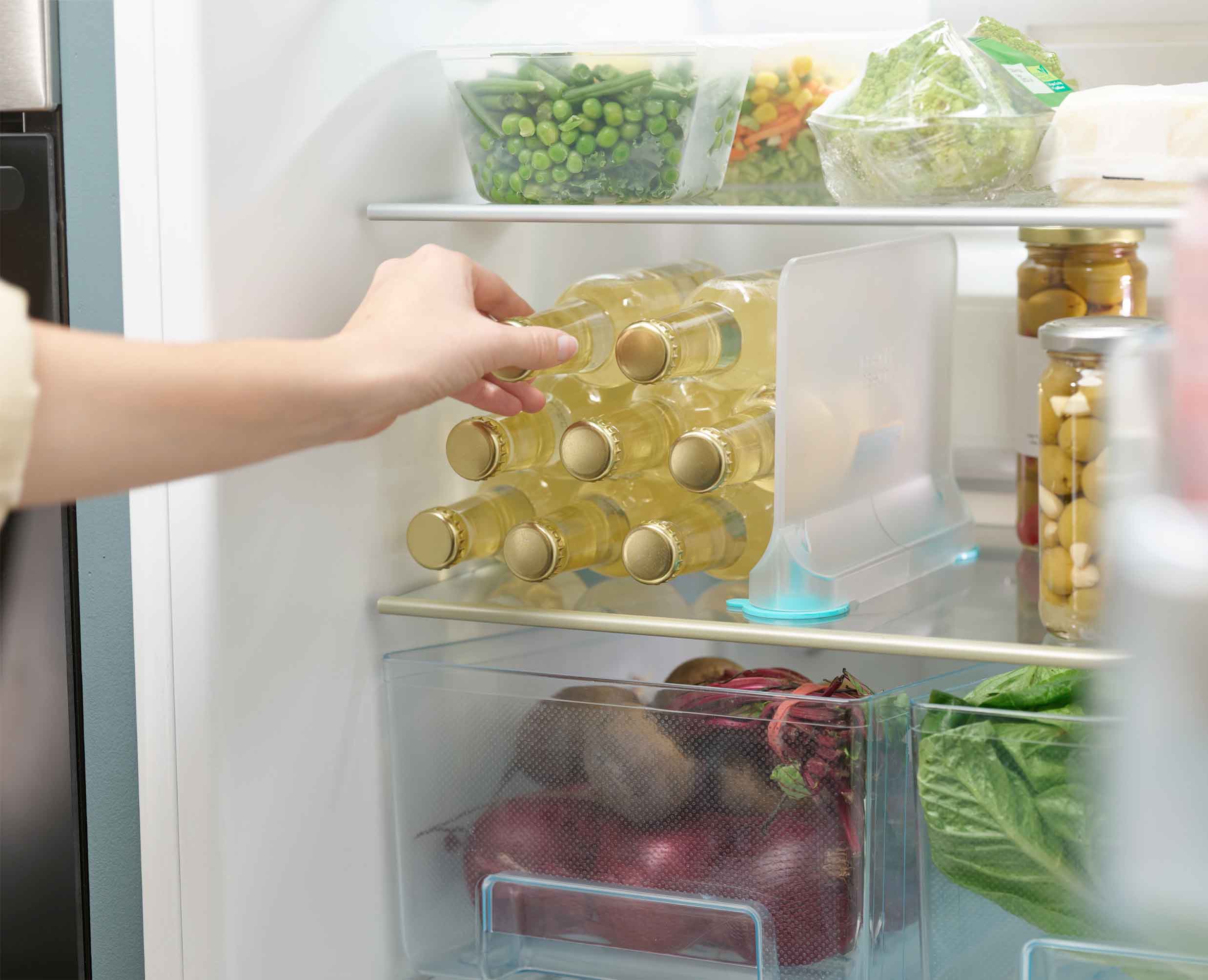 joseph-joseph-fridgestore-clear-shelf-divider-maximize-fridge-space-with-easy-su image 3