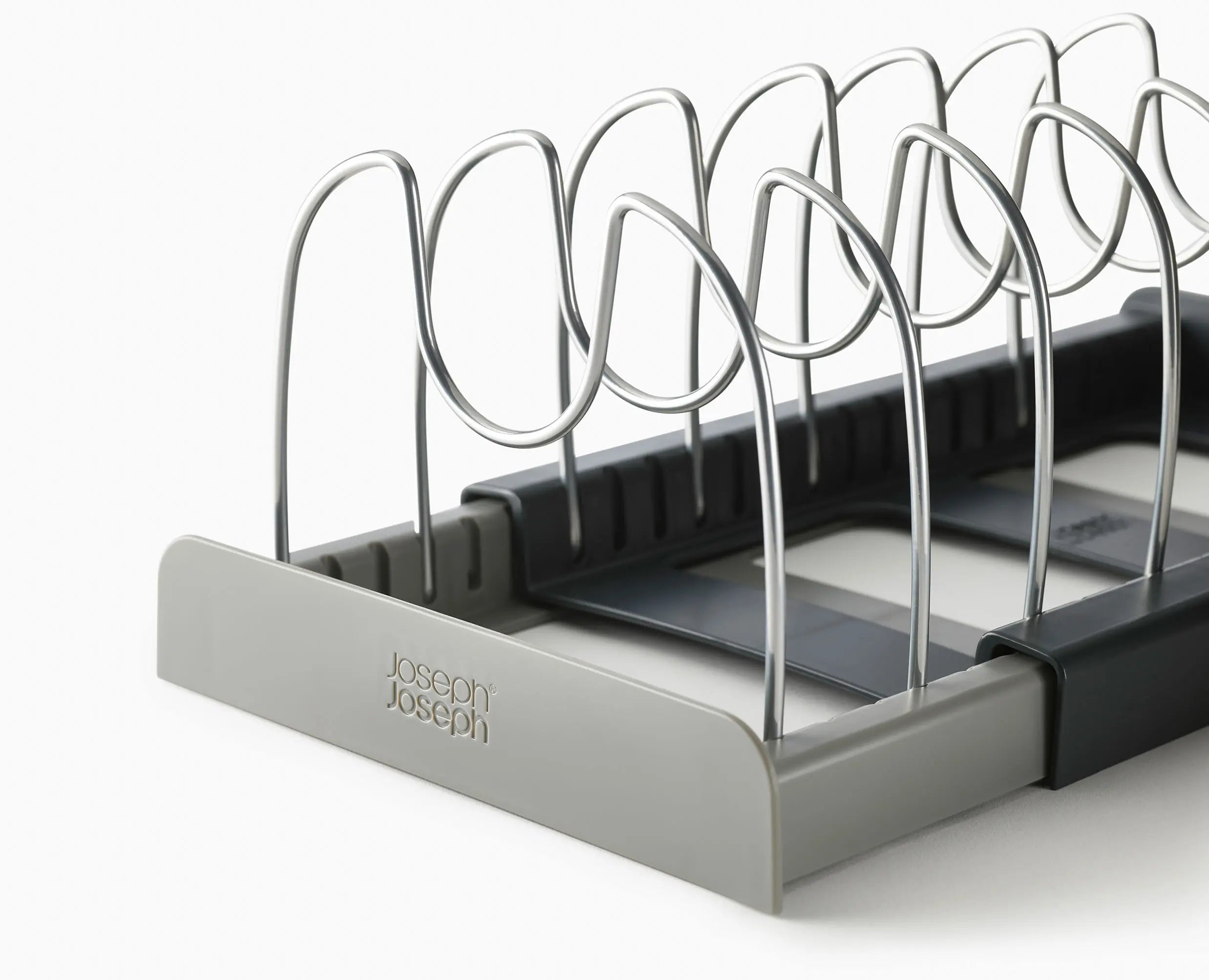 joseph-joseph-drawerstore-grey-expanding-cookware-organizer-adjustable-12-22-inc image 6