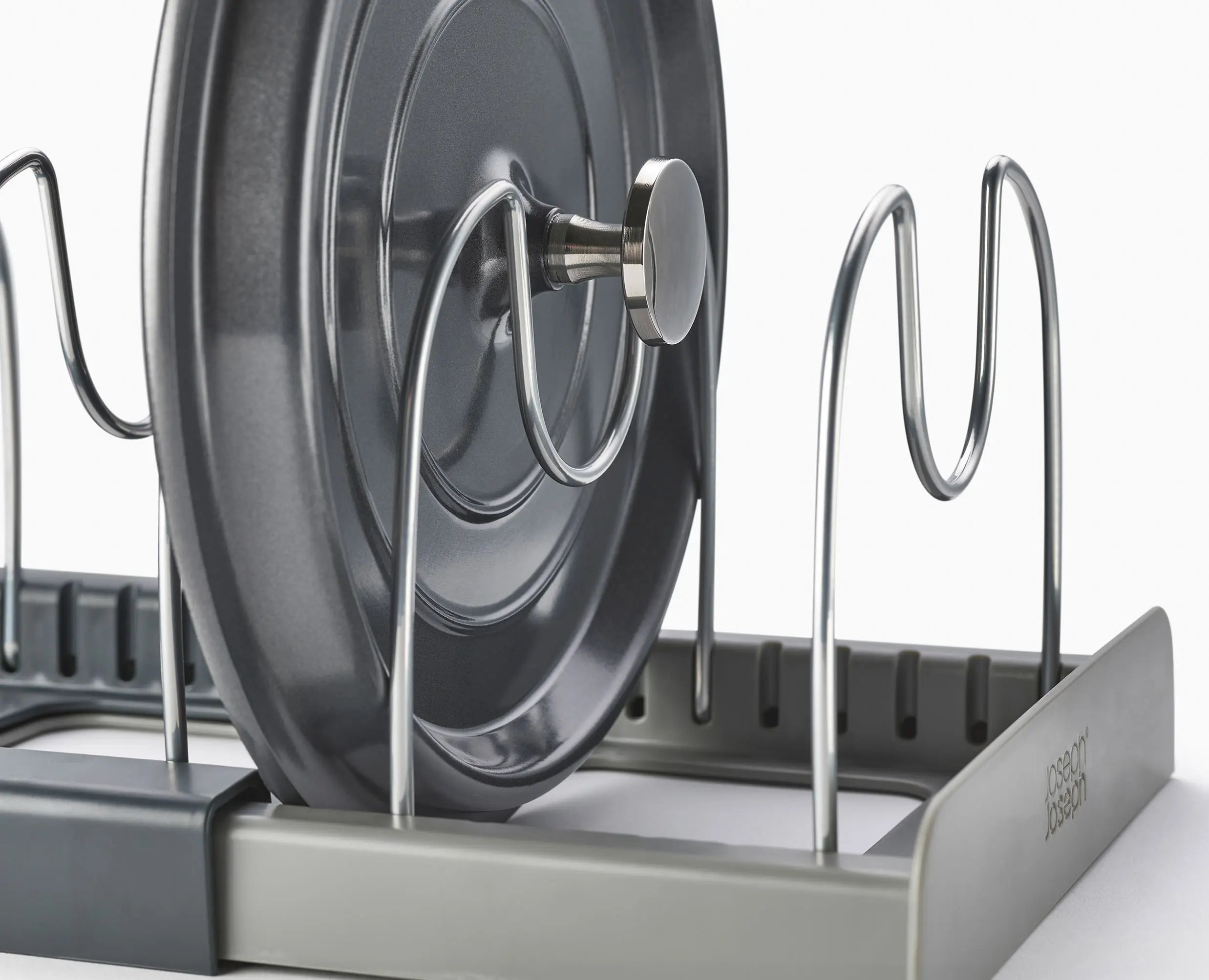 joseph-joseph-drawerstore-grey-expanding-cookware-organizer-adjustable-12-22-inc image 7