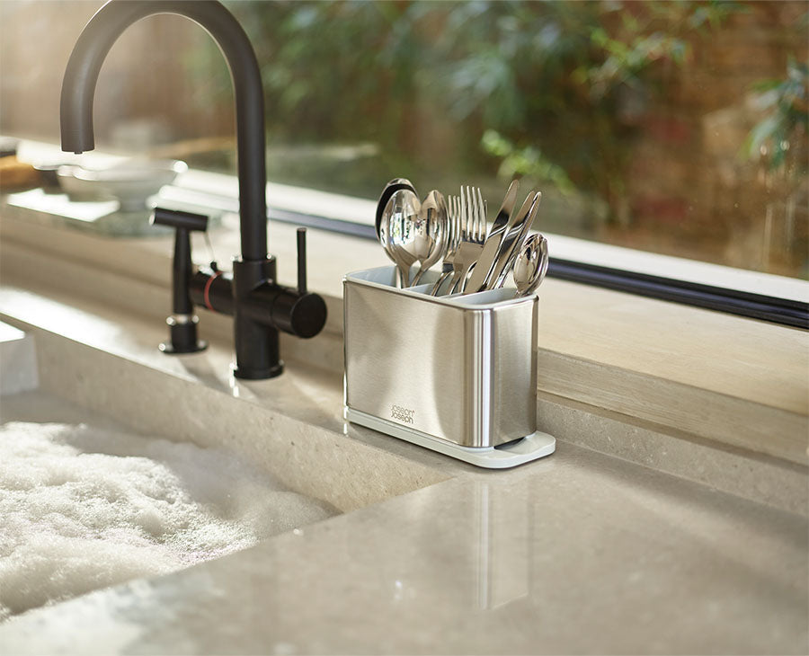 joseph-joseph-surface-stainless-steel-cutlery-drainer image 2