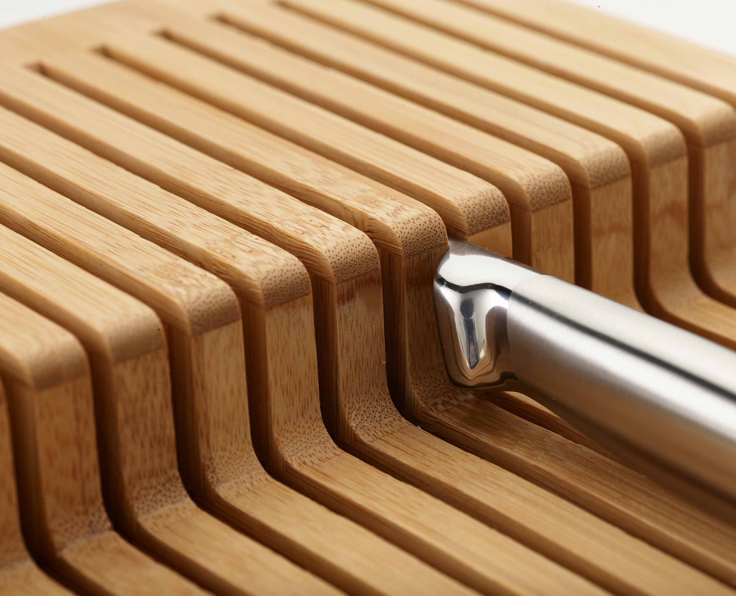 joseph-joseph-drawerstore-bamboo-large-2-tier-knife-organiser image 7
