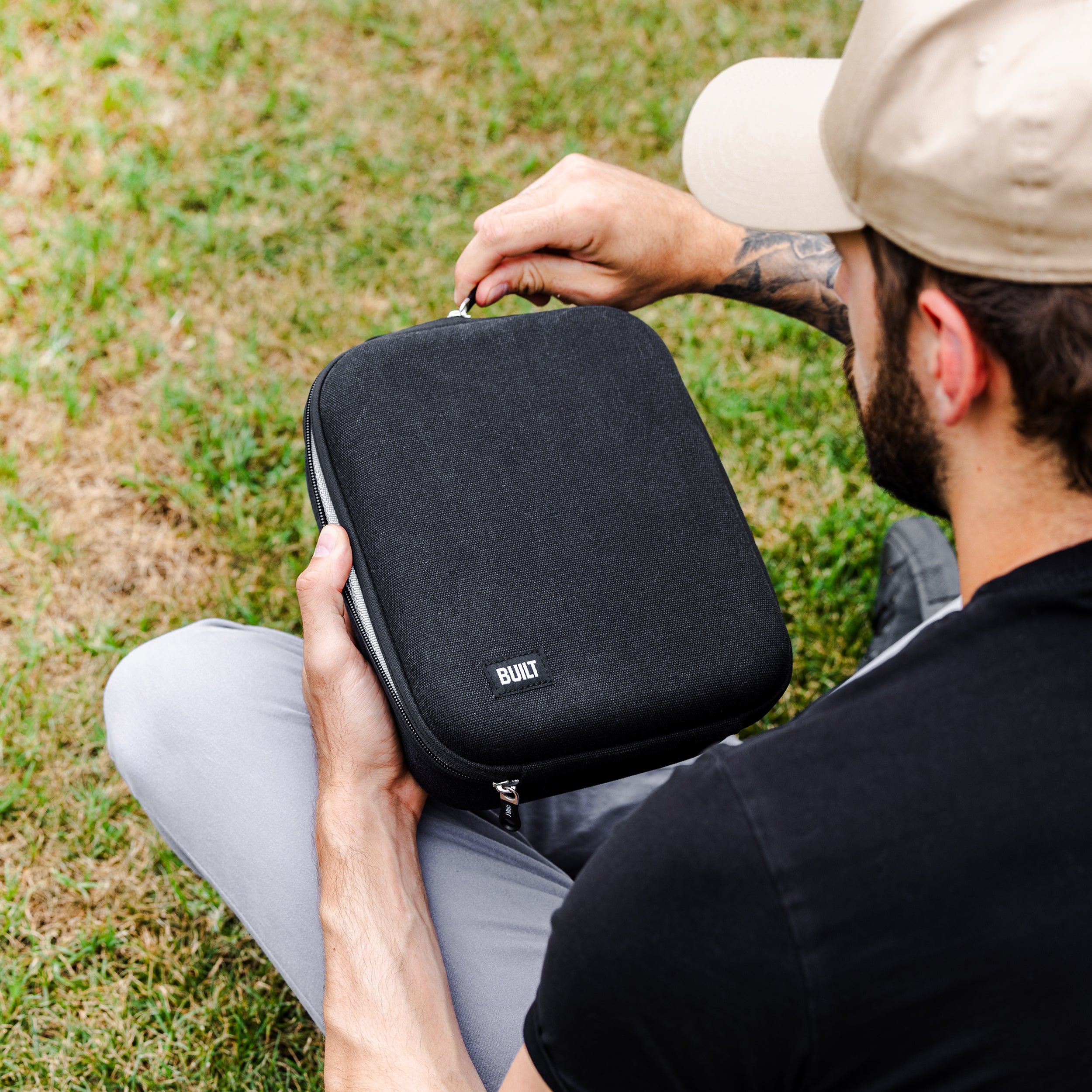 built-hardshell-lunch-pack-insulated-eva-hard-shell-lunch-bag-with-300d-polyeste image 2