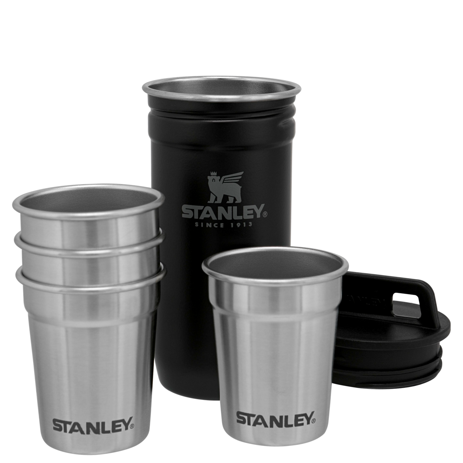 stanley-1913-adventure-nesting-shot-glass-set-4-pack-stainless-steel-packable-du image 2