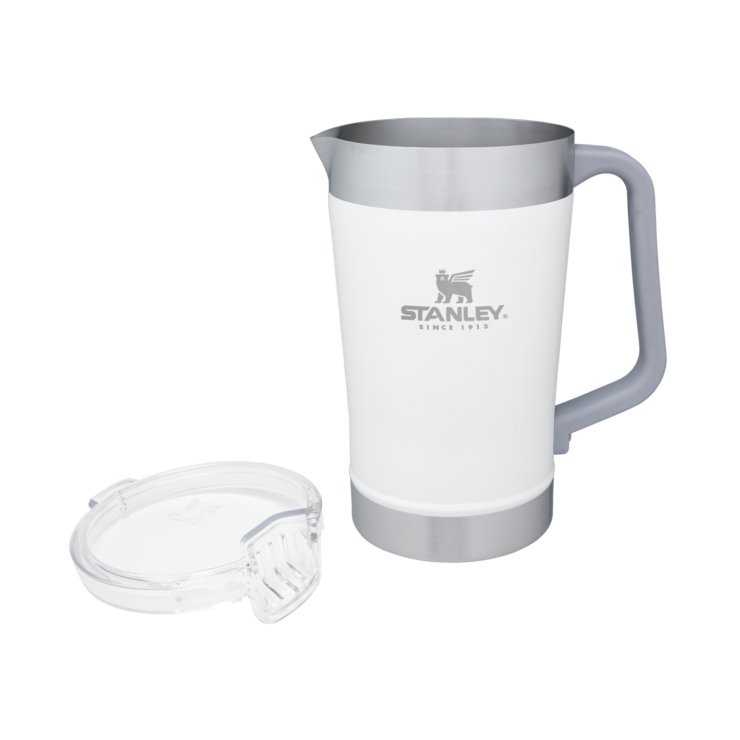 stanley-1913-classic-stay-chill-beer-pitcher-64-oz-stainless-steel-pour-through- image 4