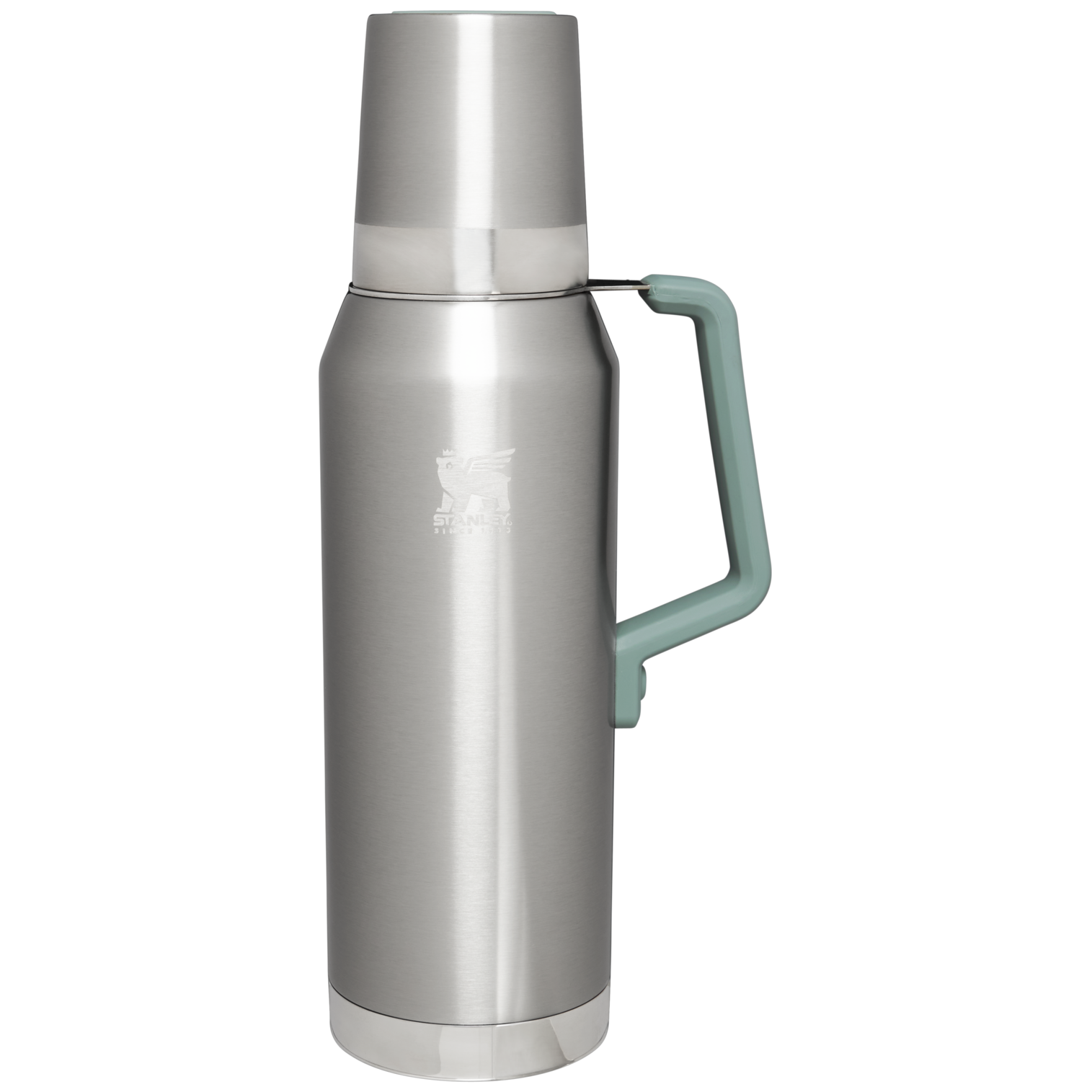 stanley-1913-forge-thermal-bottle-1-4-qt-insulated-stainless-steel-thermos image 1