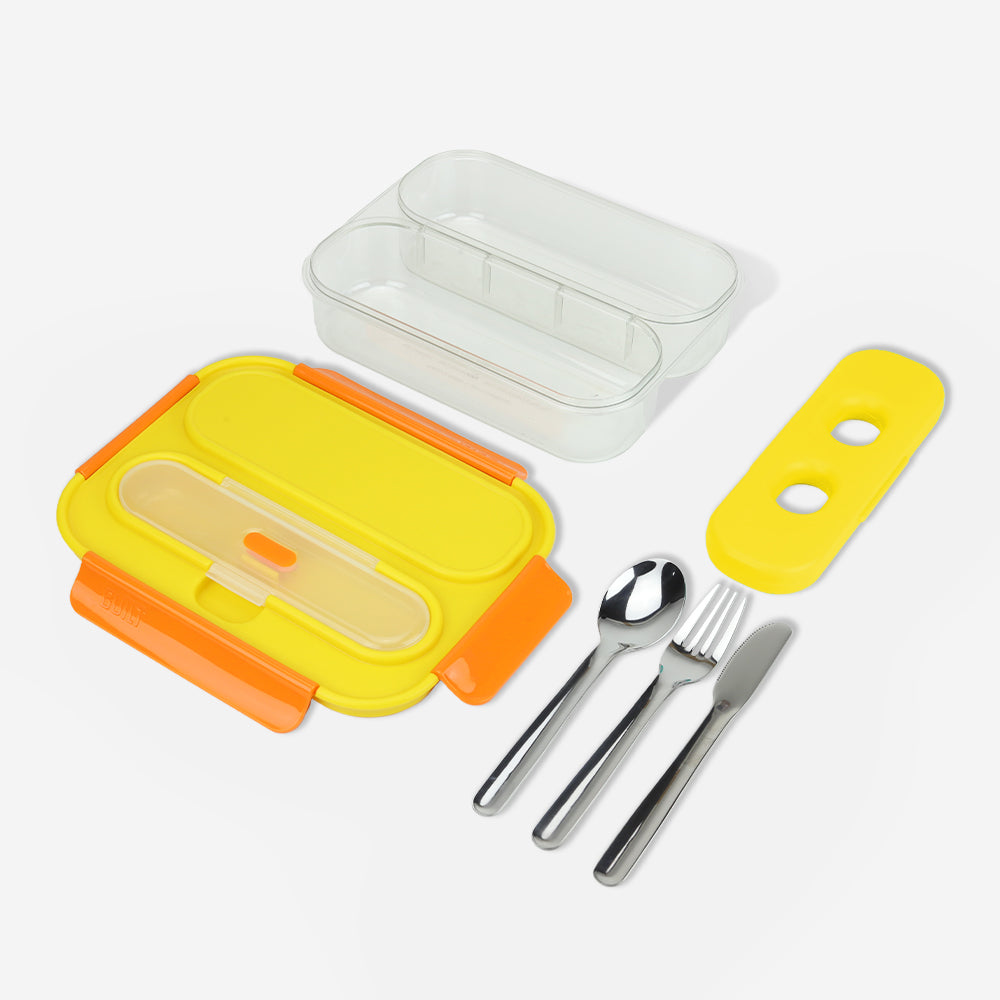 built-gourmet-2-compartment-bento-with-ice-pack-tritan-leak-proof-lunch-box image 7