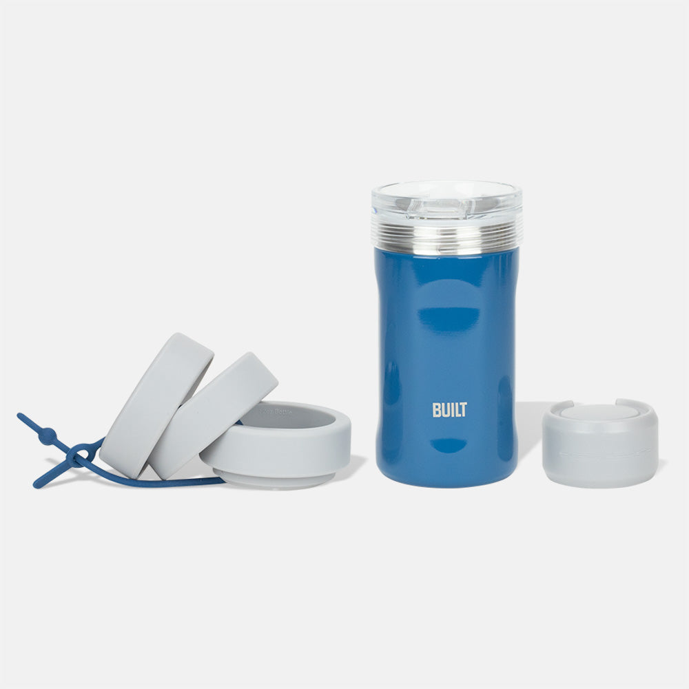 built-5-way-drink-chiller-set-of-2-multi-size-insulated-stainless-steel-cooler image 1