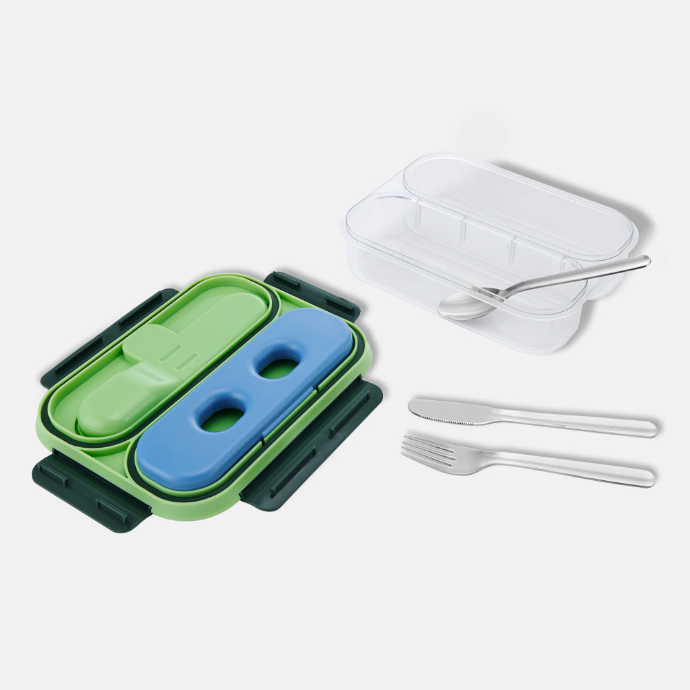 built-gourmet-2-compartment-bento-with-ice-pack-tritan-leak-proof-lunch-box image 4