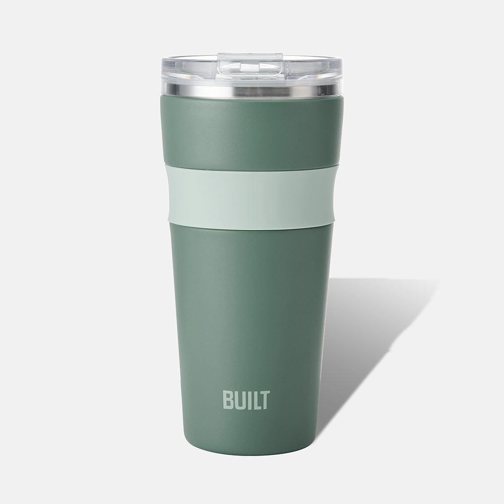 built-24oz-shasta-tumbler-stainless-steel-with-leak-proof-tritan-lid image 1