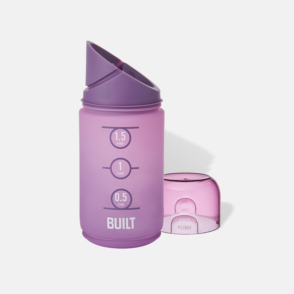 built-tidbit-on-the-go-snack-container-bpa-free-tritan-with-silicone-pop-open-li image 3