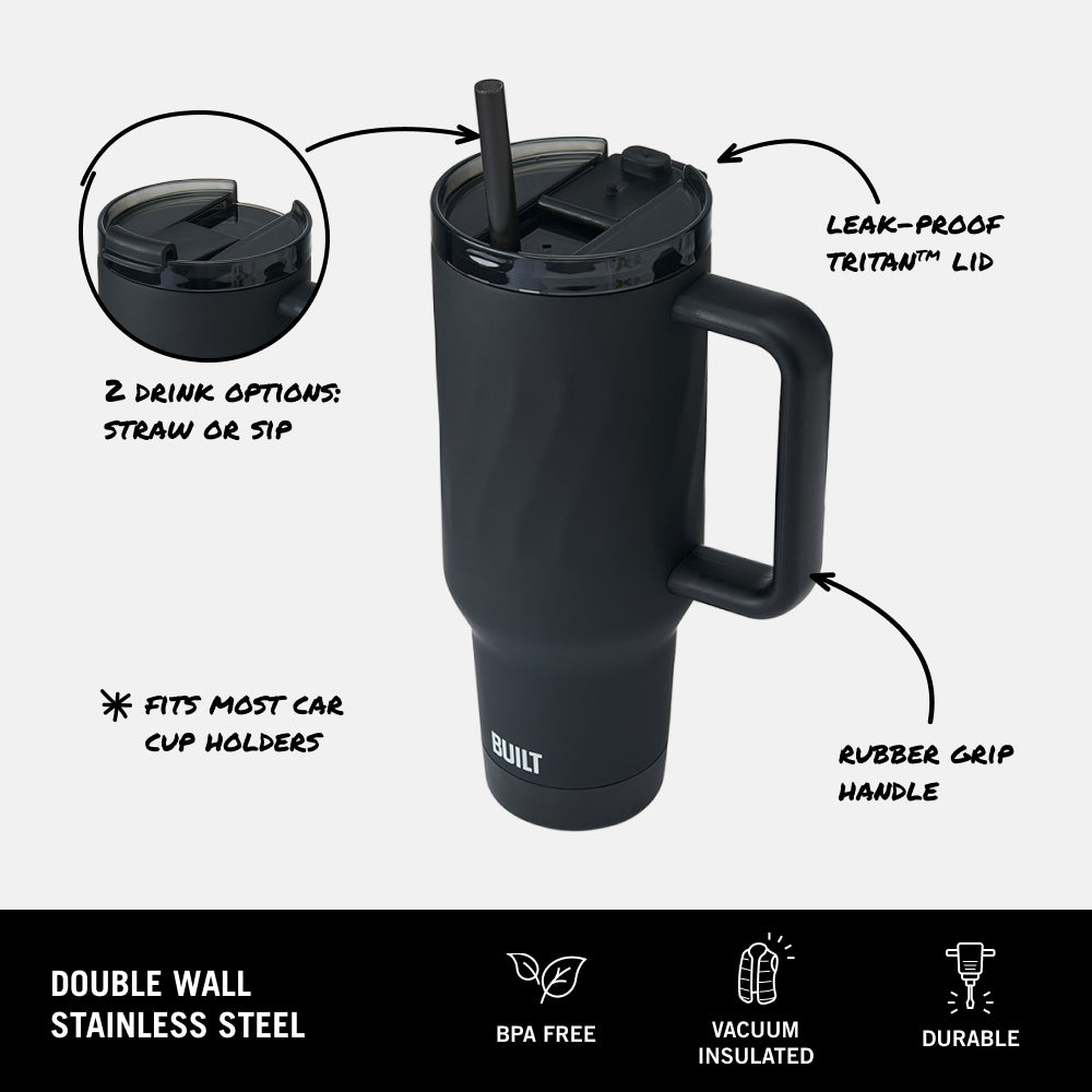 built-40-oz-wave-tumbler-with-handle-and-straw image 7