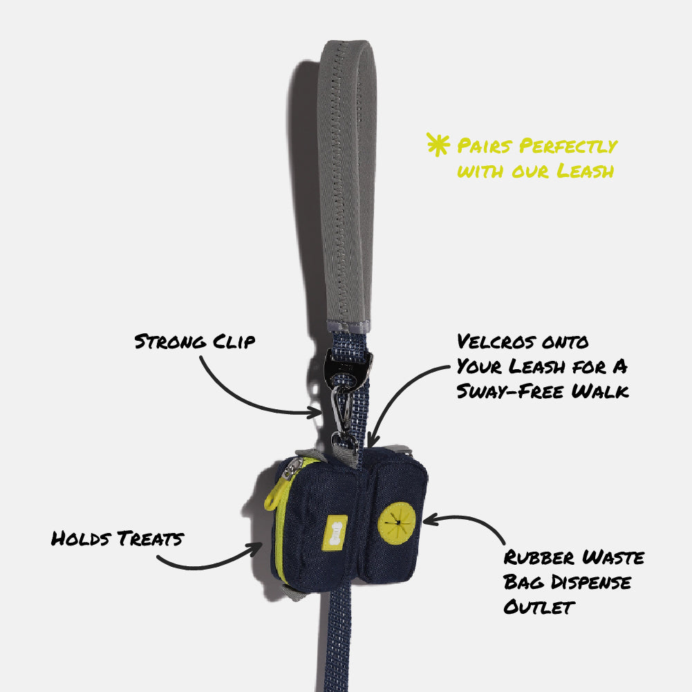 built-duo-dog-leash-bag-two-compartment-bag-with-silicone-portal-for-waste-bags image 7