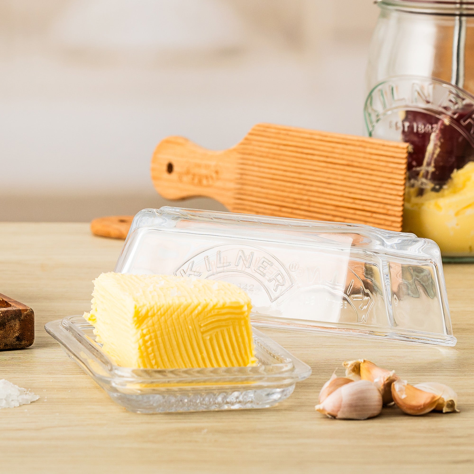 kilner-butter-dish-and-lid-vintage-glass-butter-keeper-fits-250g image 4