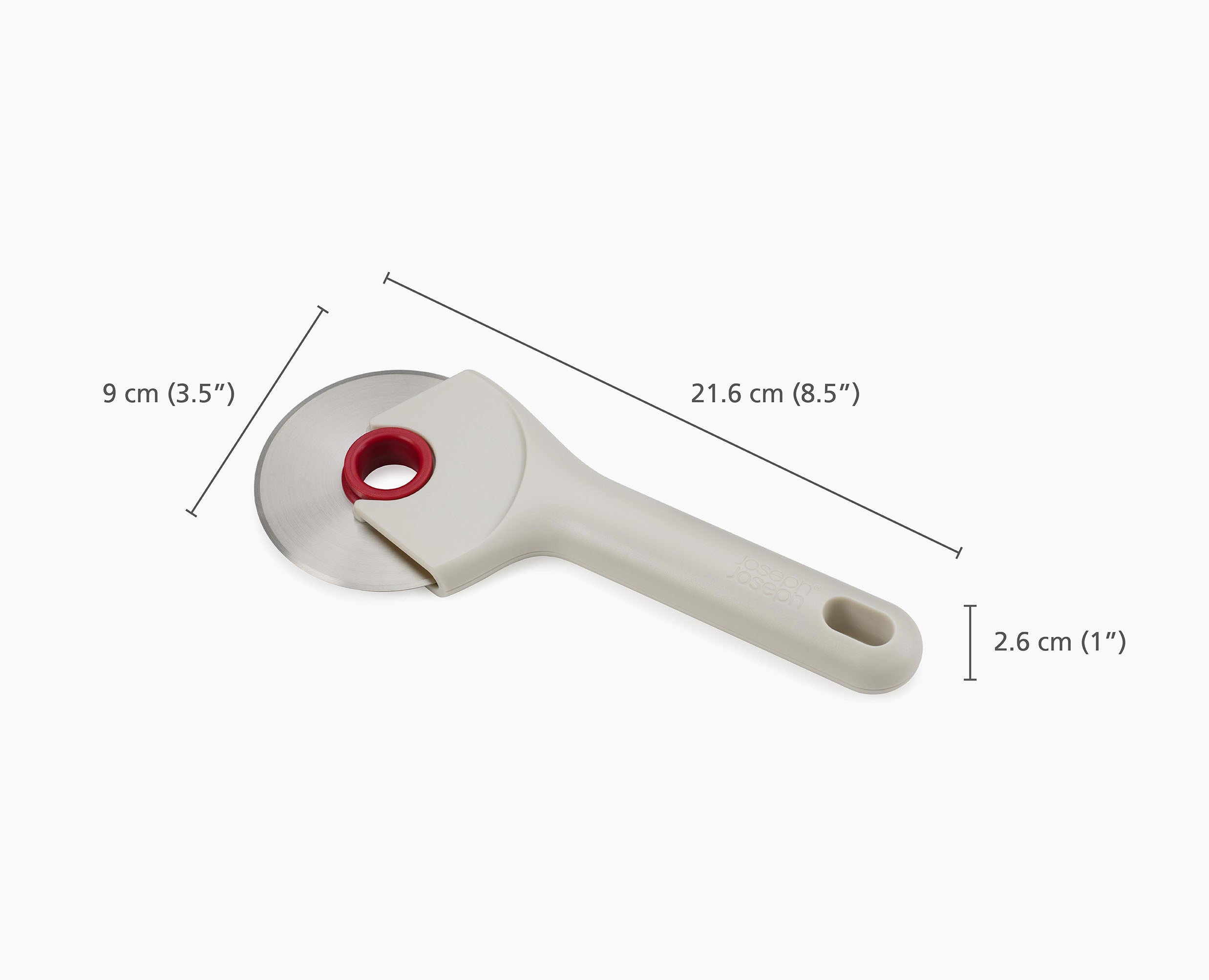 joseph-joseph-ringo-easy-clean-red-pizza-cutter-with-removable-blade image 7