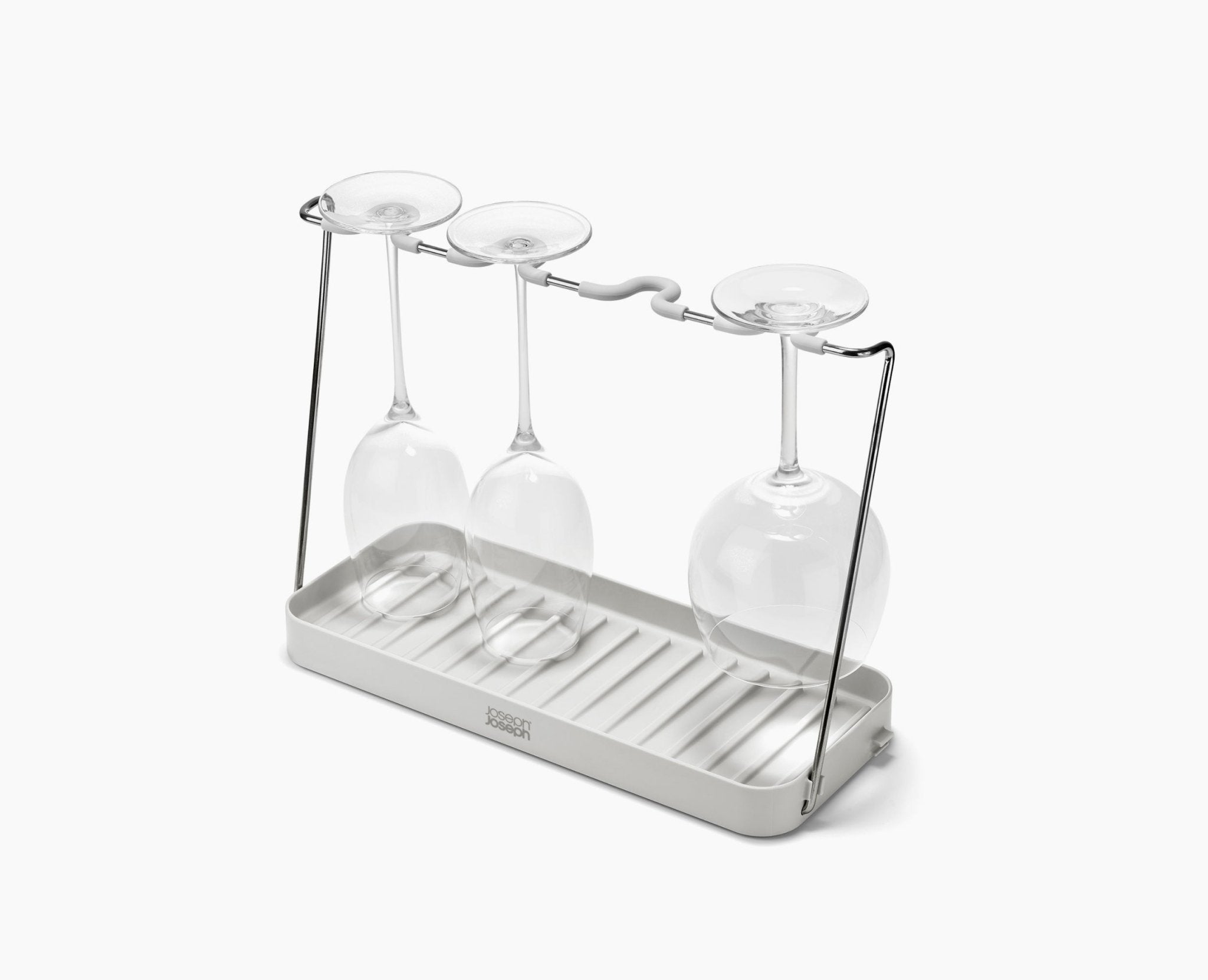 joseph-joseph-drysmart-folding-wine-glass-drying-rack image 1