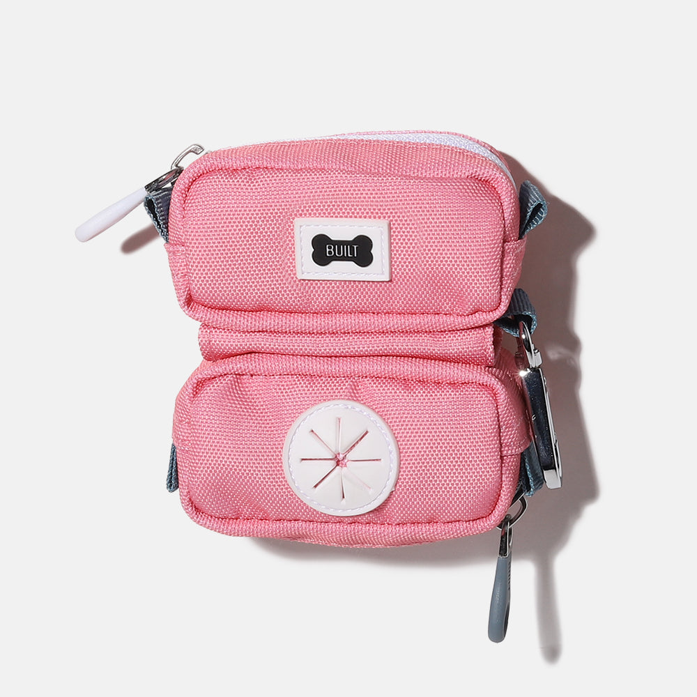 built-duo-dog-leash-bag-two-compartment-bag-with-silicone-portal-for-waste-bags image 4
