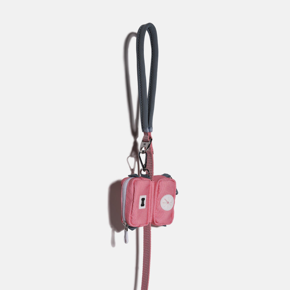 built-duo-dog-leash-bag-two-compartment-bag-with-silicone-portal-for-waste-bags image 5
