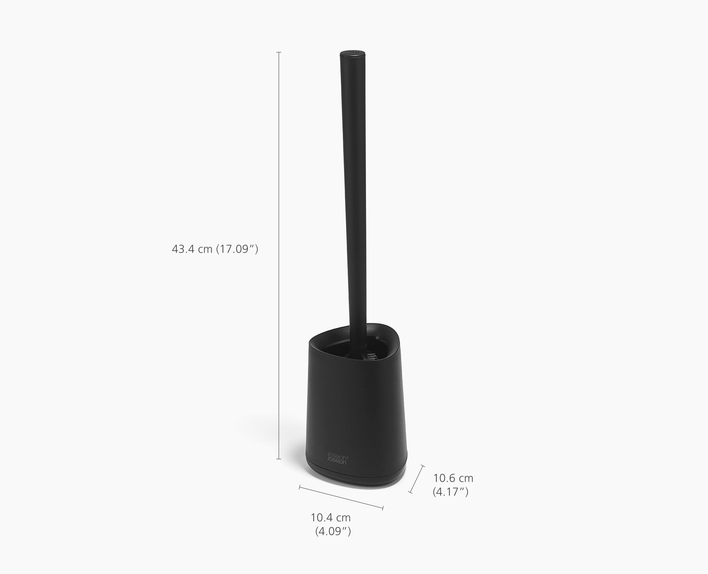 joseph-joseph-flex-360-lite-matt-black-toilet-brush image 8