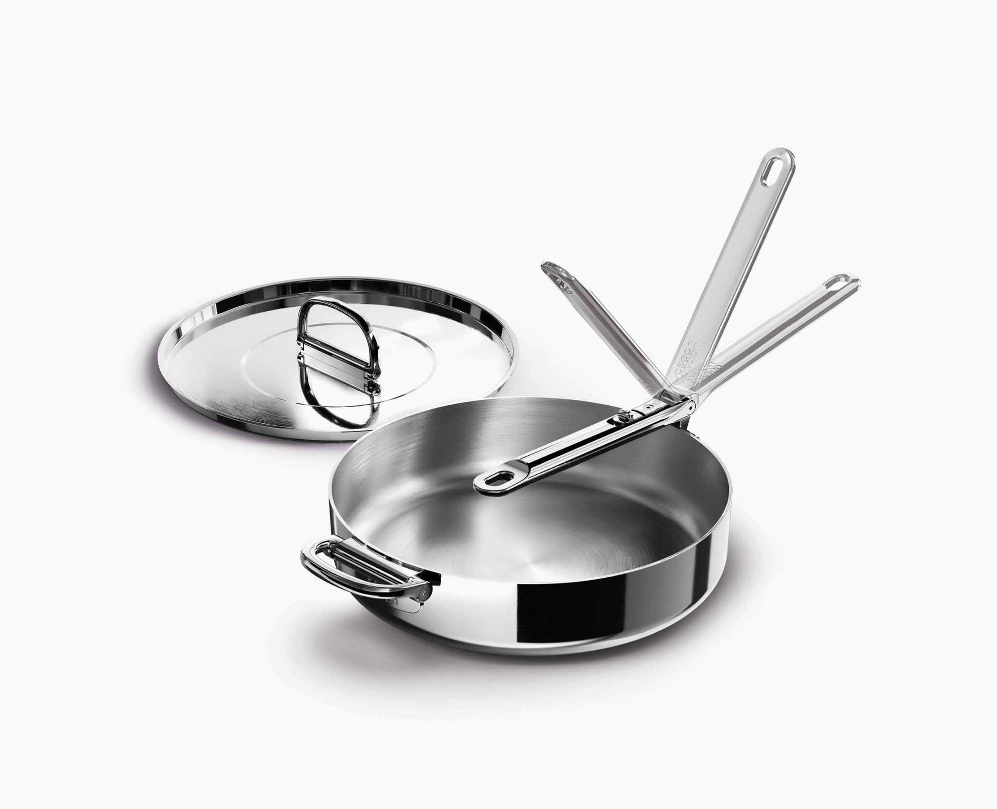 joseph-joseph-space-steel-folding-handle-28cm-saute-pan-lid image 1