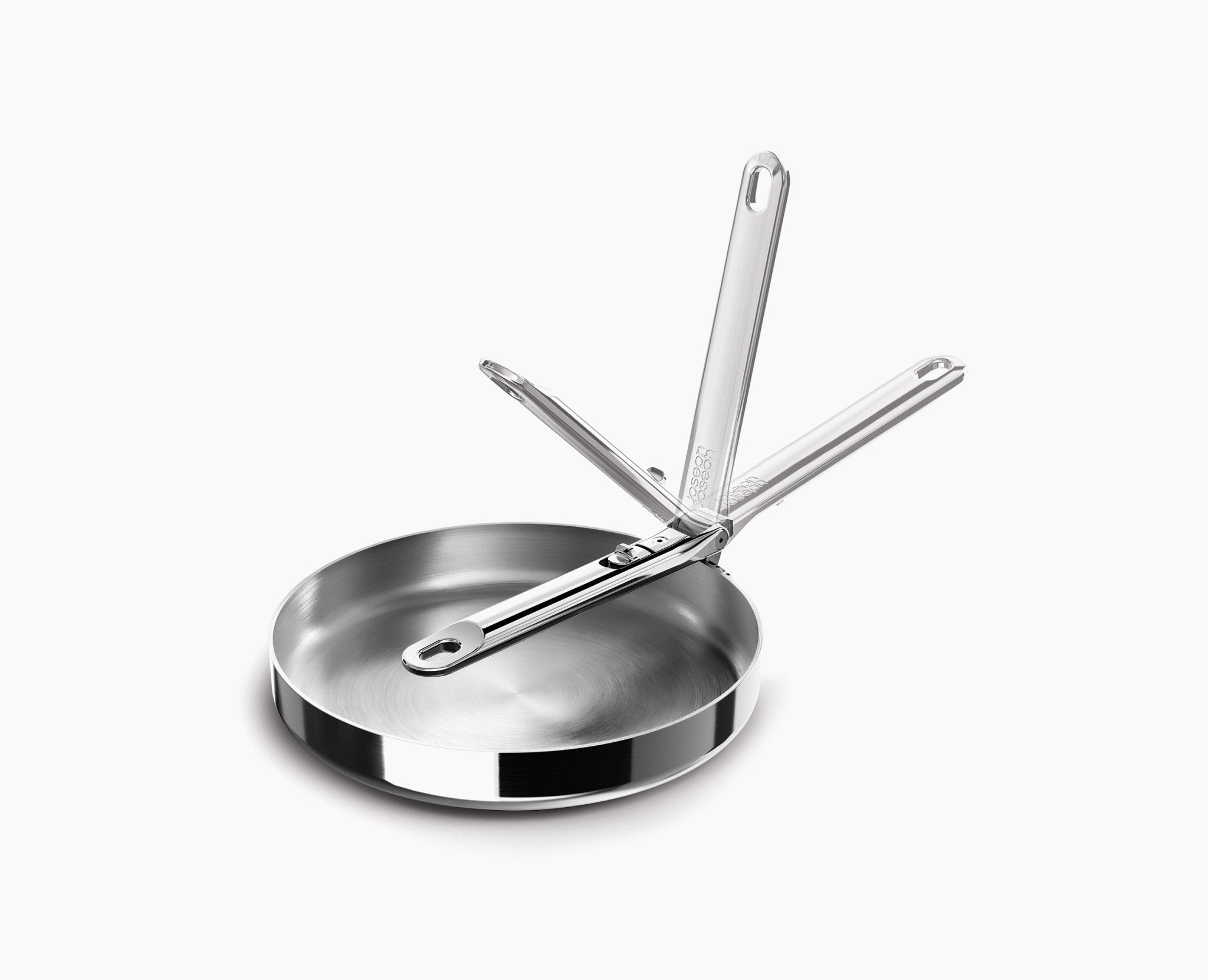 joseph-joseph-space-steel-folding-handle-24cm-frying-pan image 1