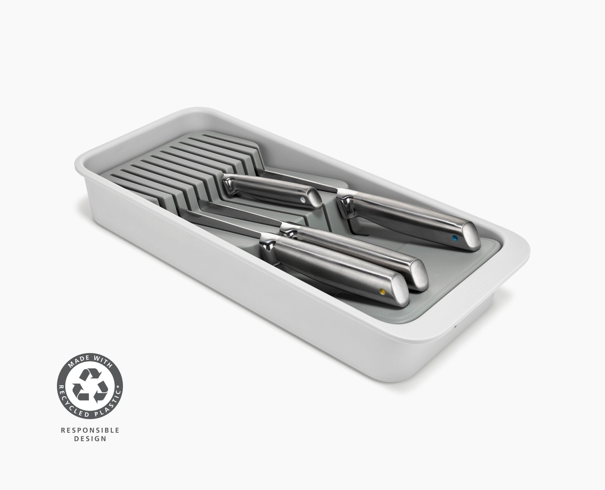 joseph-joseph-drawerstore-2-tier-compact-knife-organiser-holds-11-knives-space-s image 1