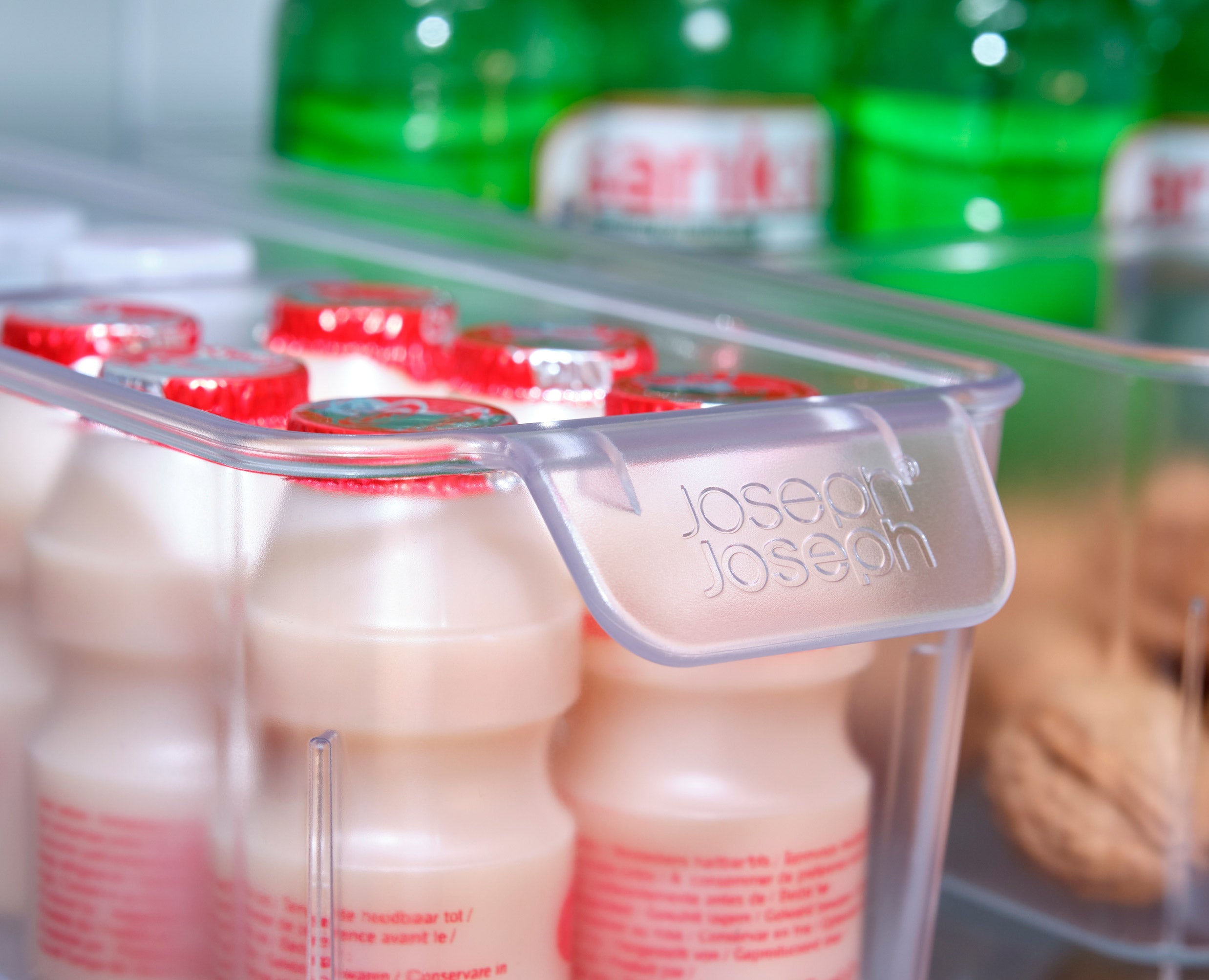 joseph-joseph-fridgestore-clear-storage-bin-set-2-piece-stackable-fridge-organiz image 5