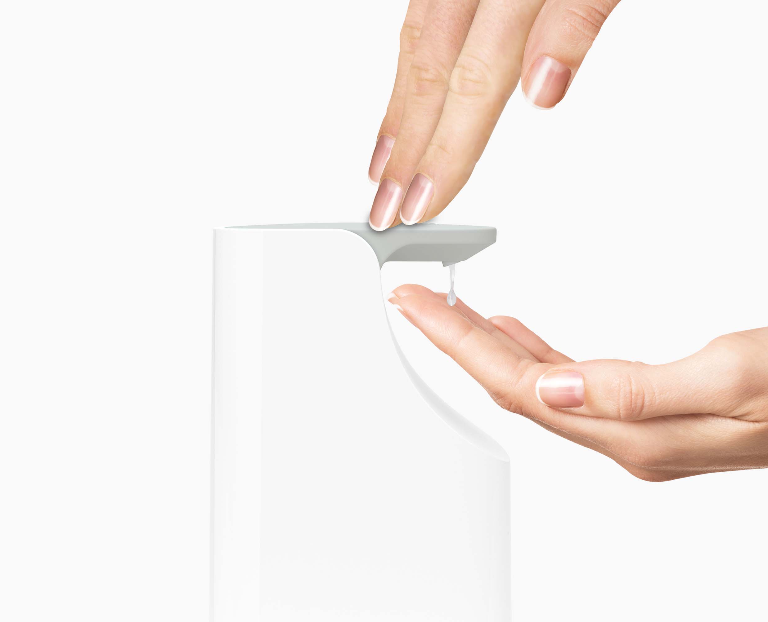 joseph-joseph-slim-light-grey-soap-pump image 4