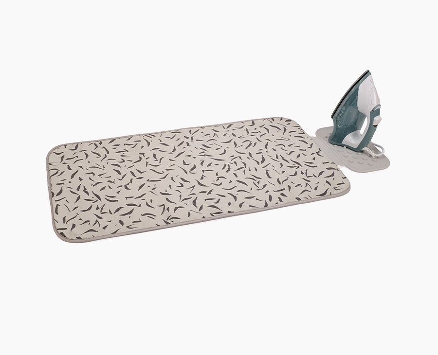joseph-joseph-swift-90cm-table-top-ecru-ironing-mat-heat-steam-resistant-with-no image 1