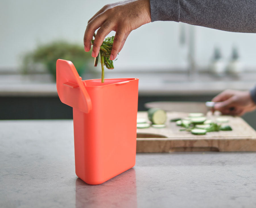 joseph-joseph-totem-3l-food-waste-caddy-red-replacement-part image 2