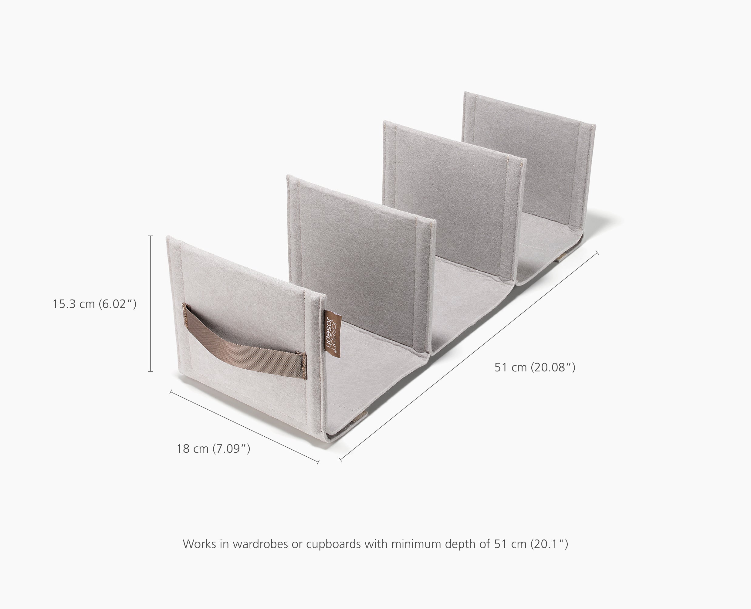 joseph-joseph-orderly-ecru-wardrobe-handbag-storage-organiser image 7