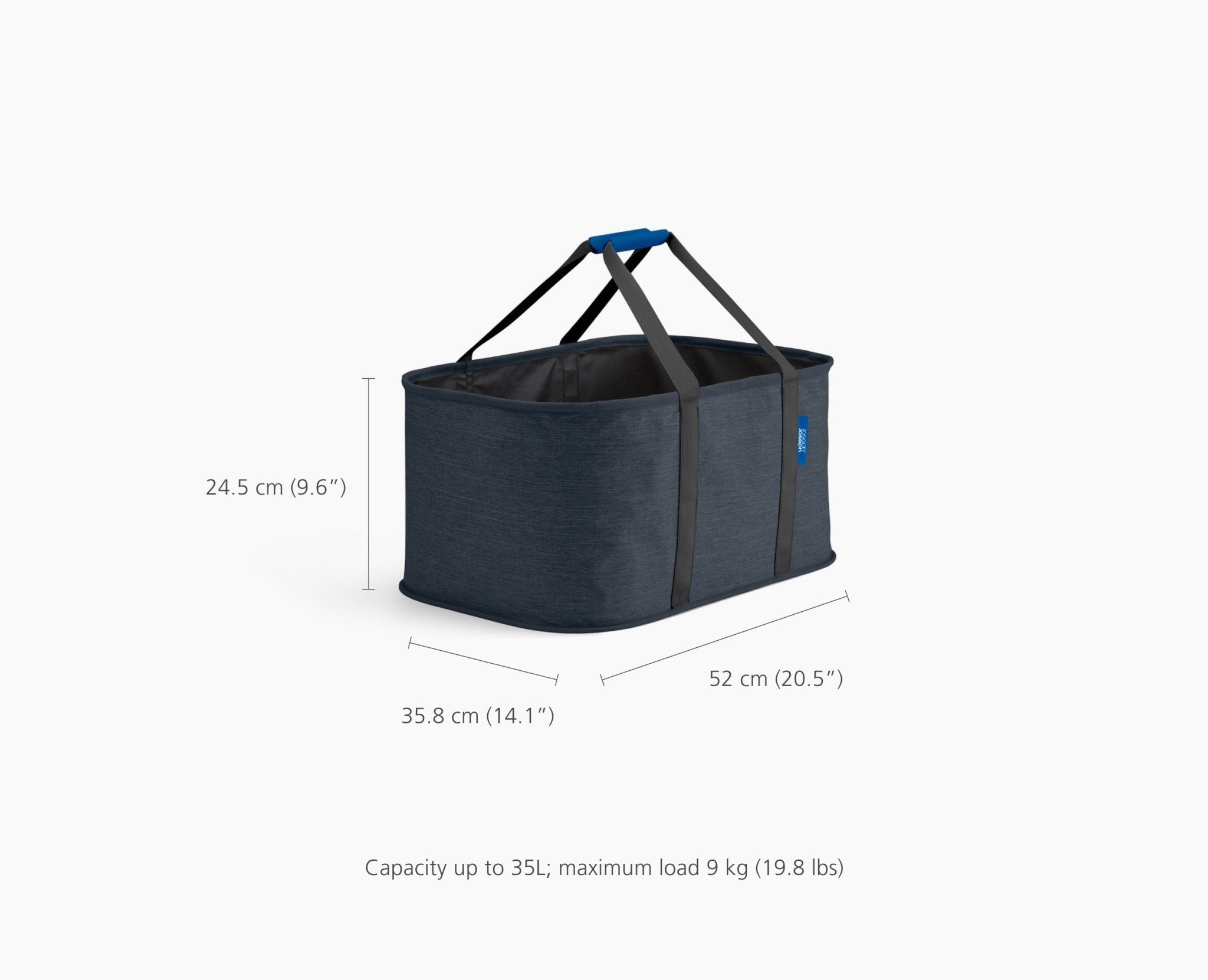 joseph-joseph-tota-90l-hold-all-35l-laundry-basket-set-black-2-piece image 8