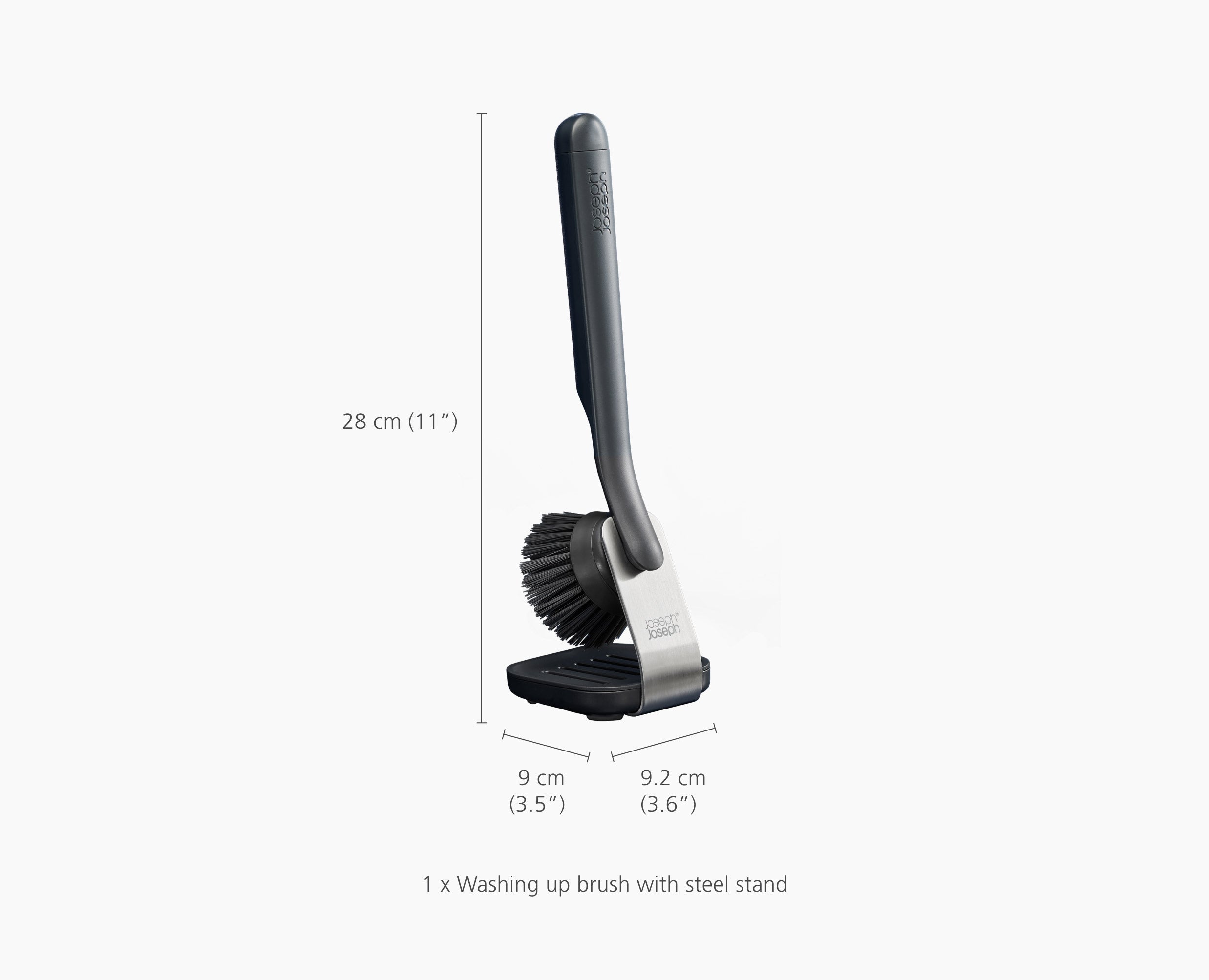 joseph-joseph-sinktech-washing-up-brush-with-steel-stand-extra-heads image 8