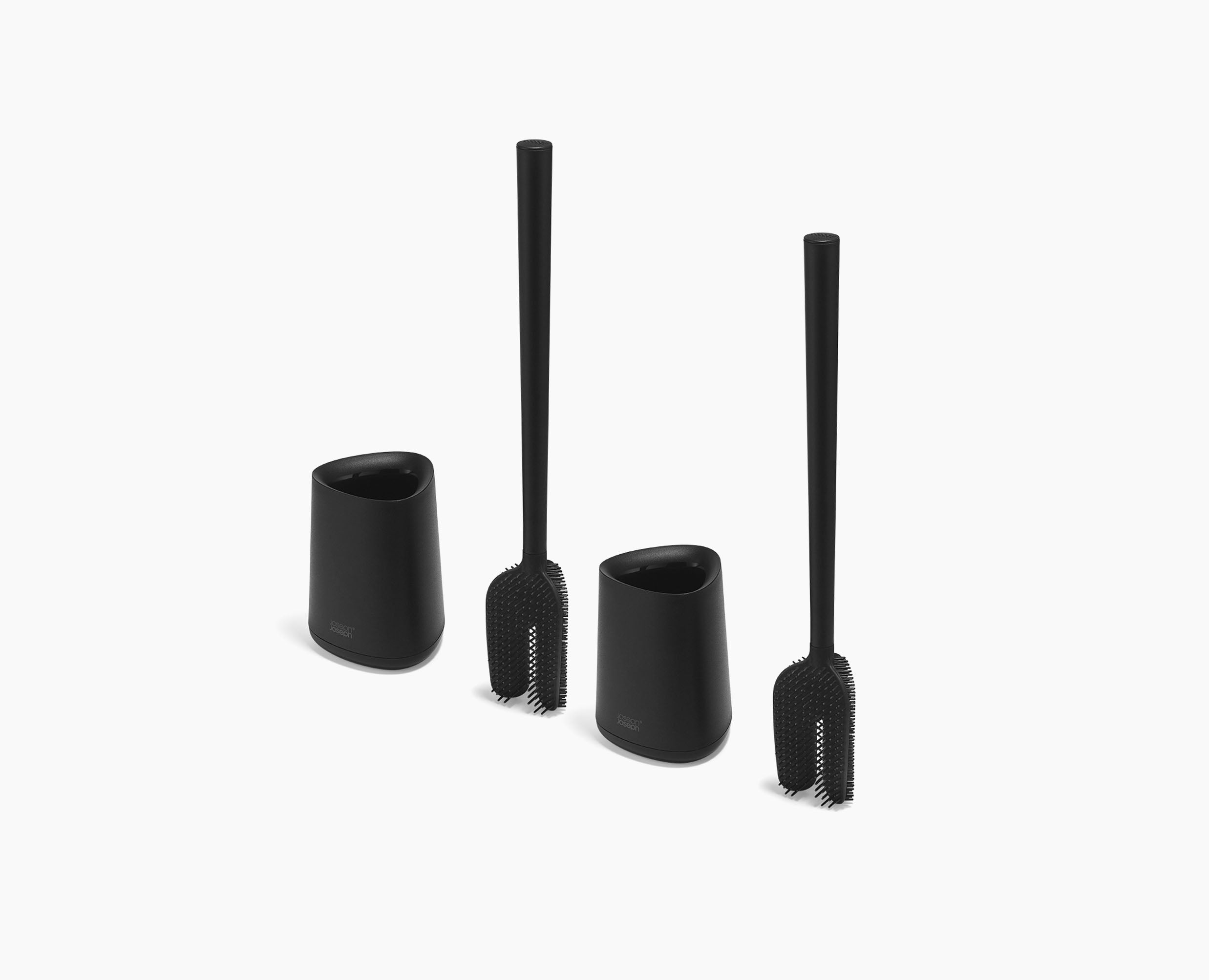 joseph-joseph-flex-360-lite-toilet-brush-pack-of-2-matt-black image 3