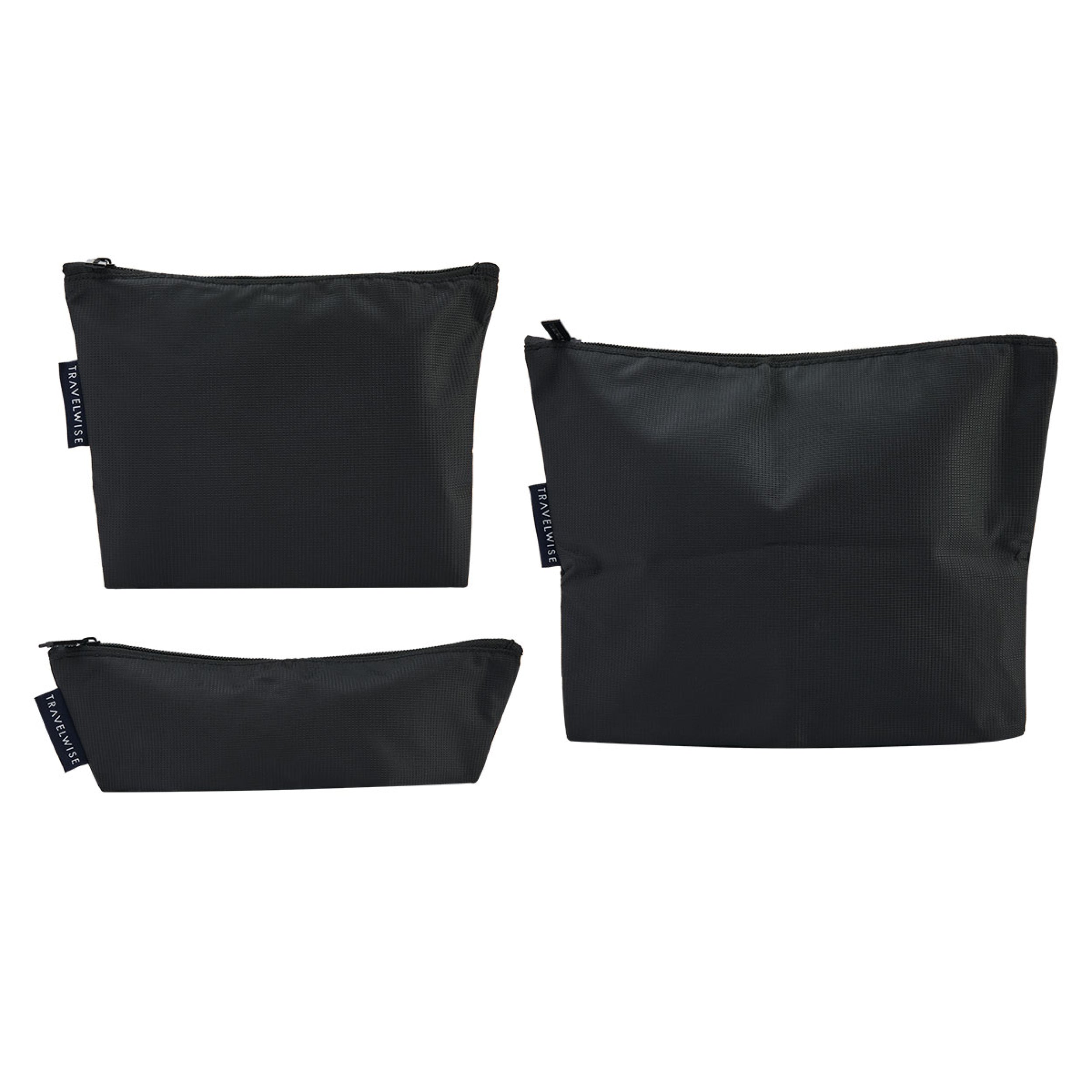 built-travelwise-3-piece-top-zip-pouch-set-small-medium-large-polyester-pouches- image 6