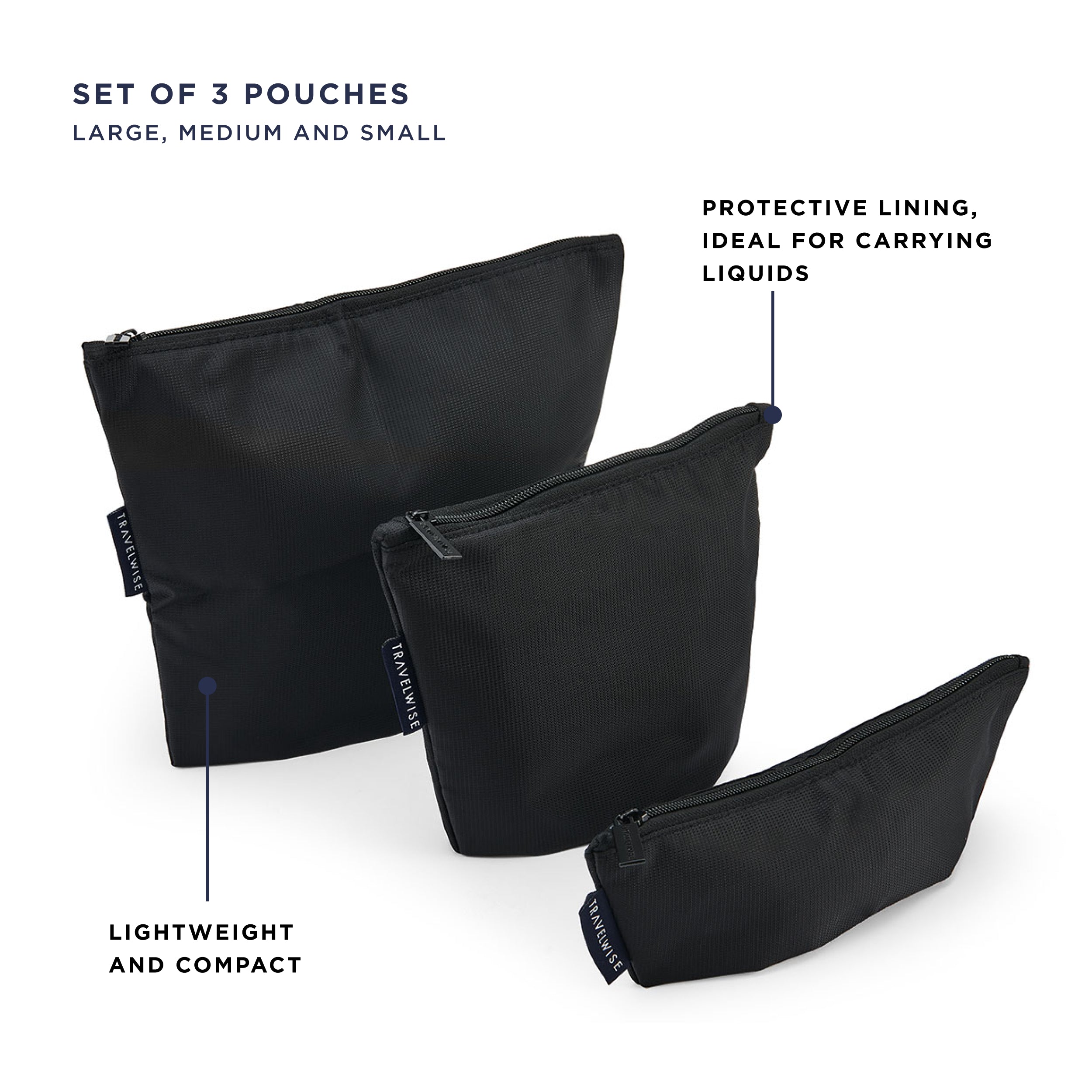 built-travelwise-3-piece-top-zip-pouch-set-small-medium-large-polyester-pouches- image 8