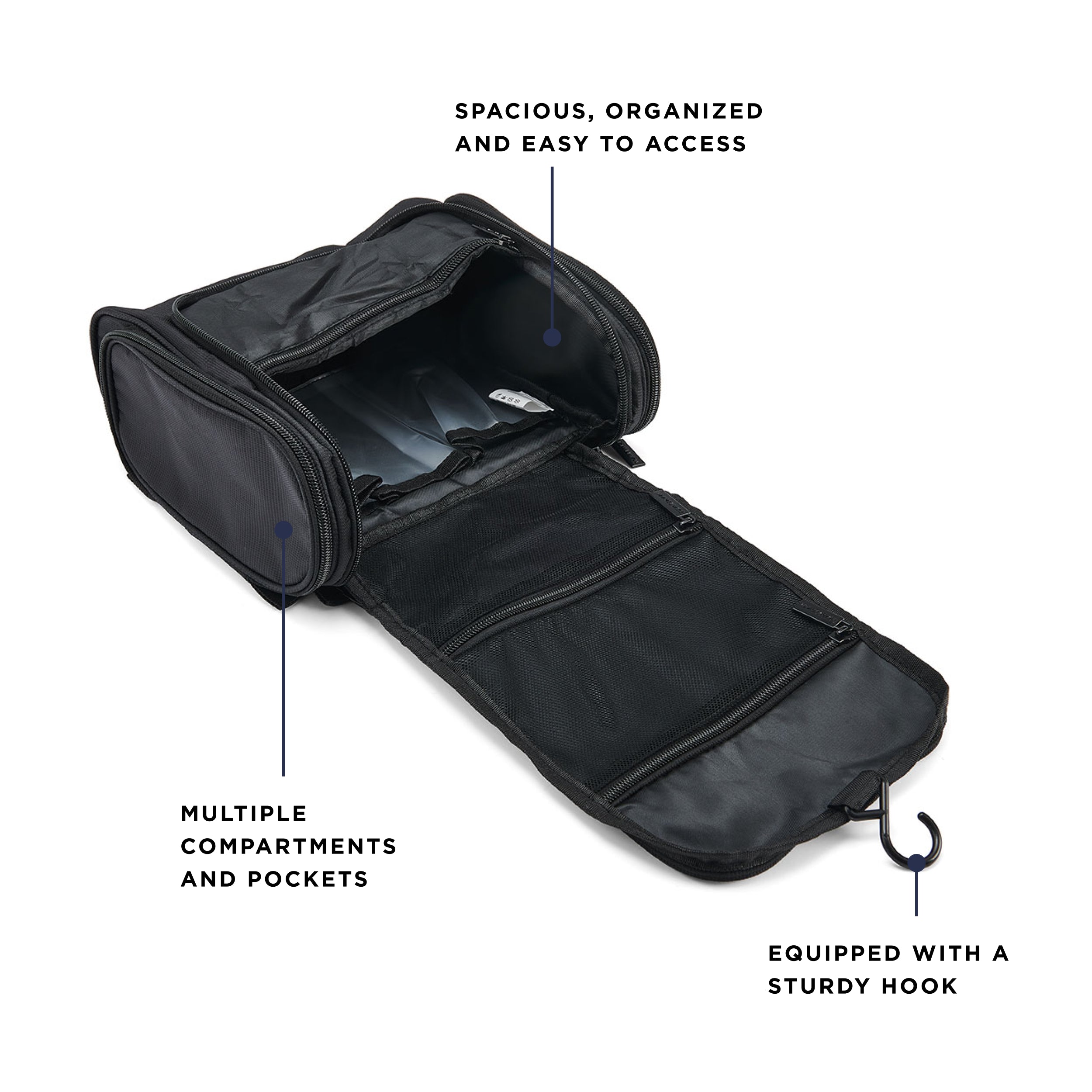 built-travelwise-hanging-toiletry-bag-durable-polyester-large-capacity-water-res image 8
