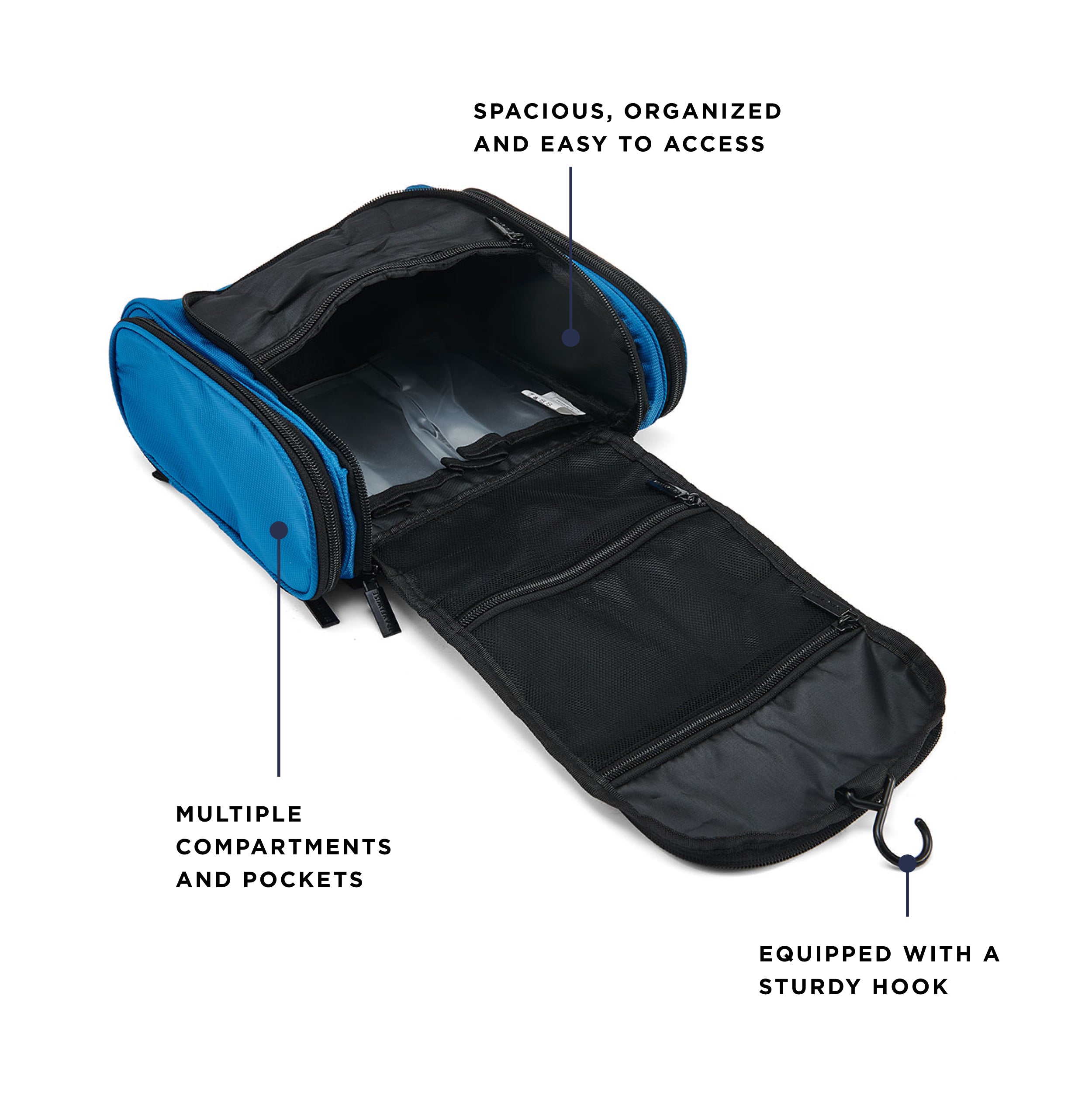 built-travelwise-hanging-toiletry-bag-durable-polyester-large-capacity-water-res image 3