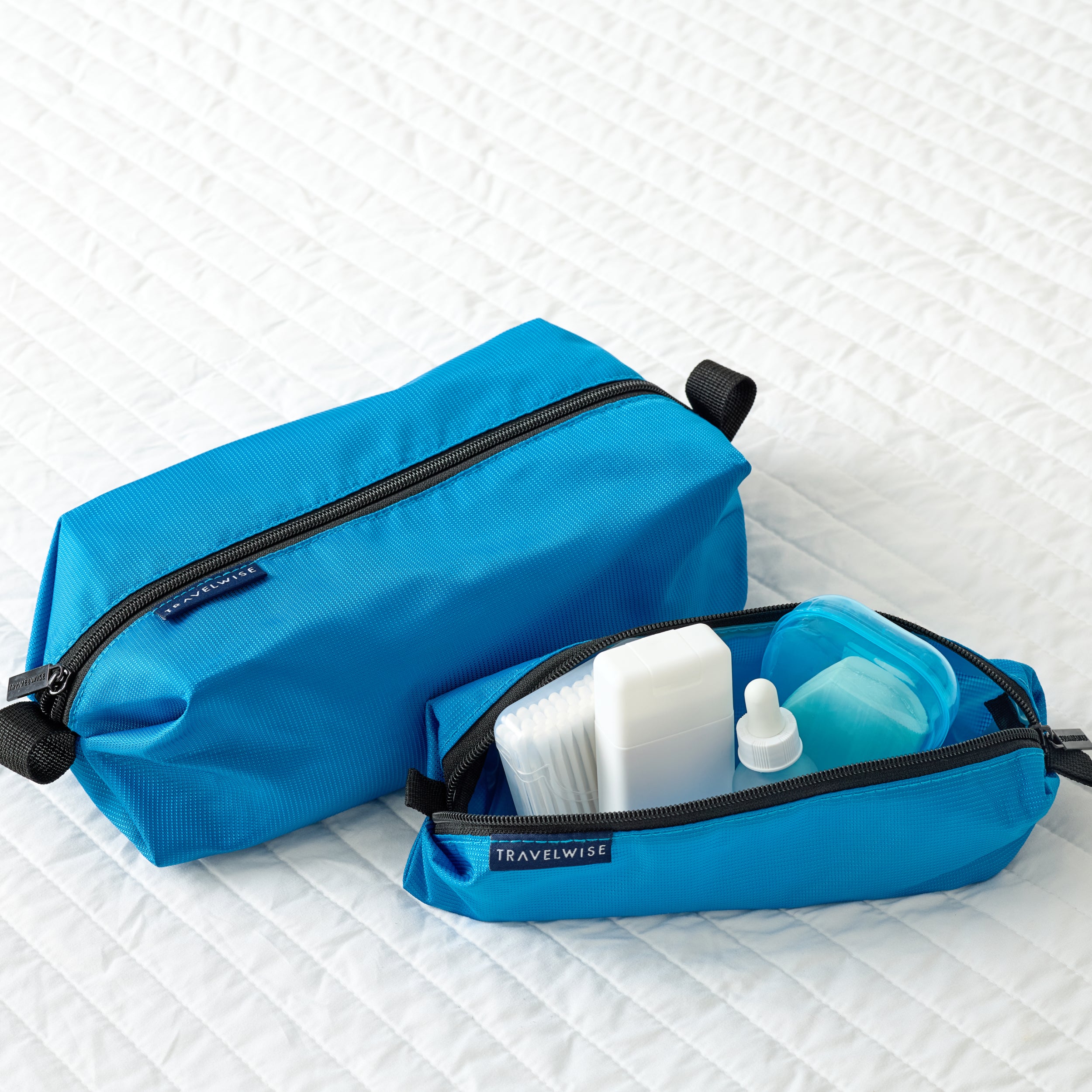 built-travelwise-2-piece-wrap-around-zip-toiletry-bag-set-durable-polyester-prot image 7