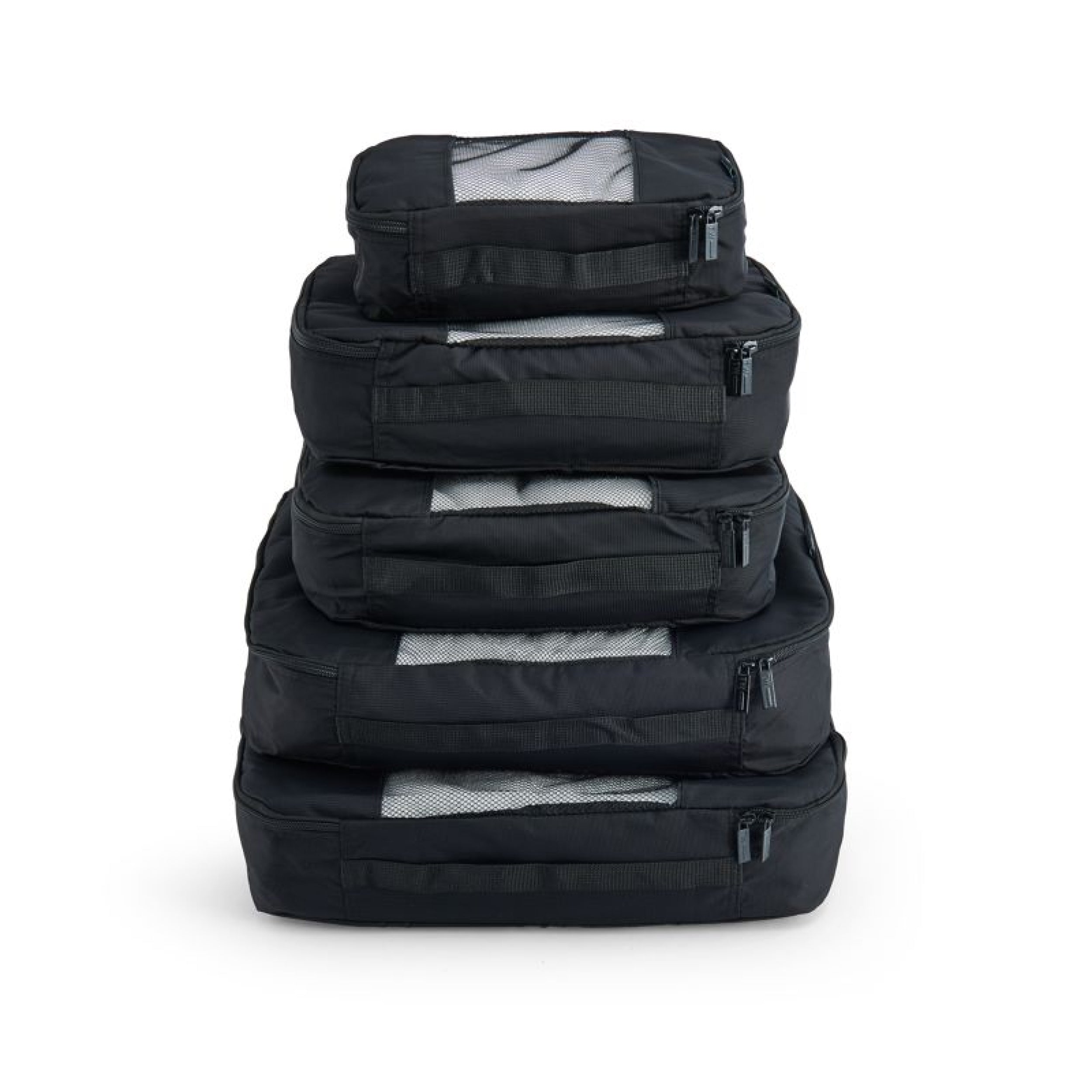 built-travelwise-packing-cubes-5-piece-set-durable-nylon-luggage-organizers image 4
