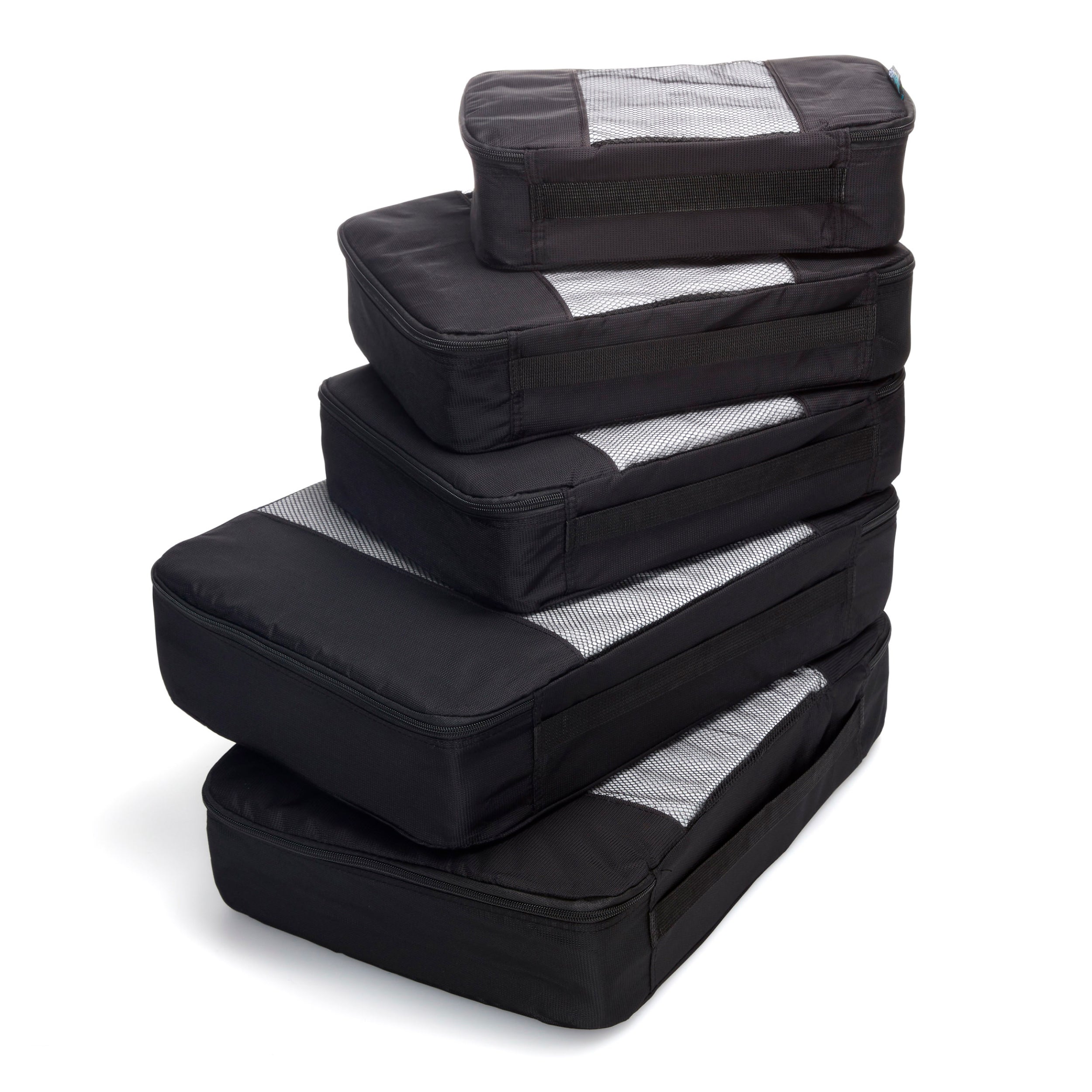 built-travelwise-packing-cubes-5-piece-set-durable-nylon-luggage-organizers image 1